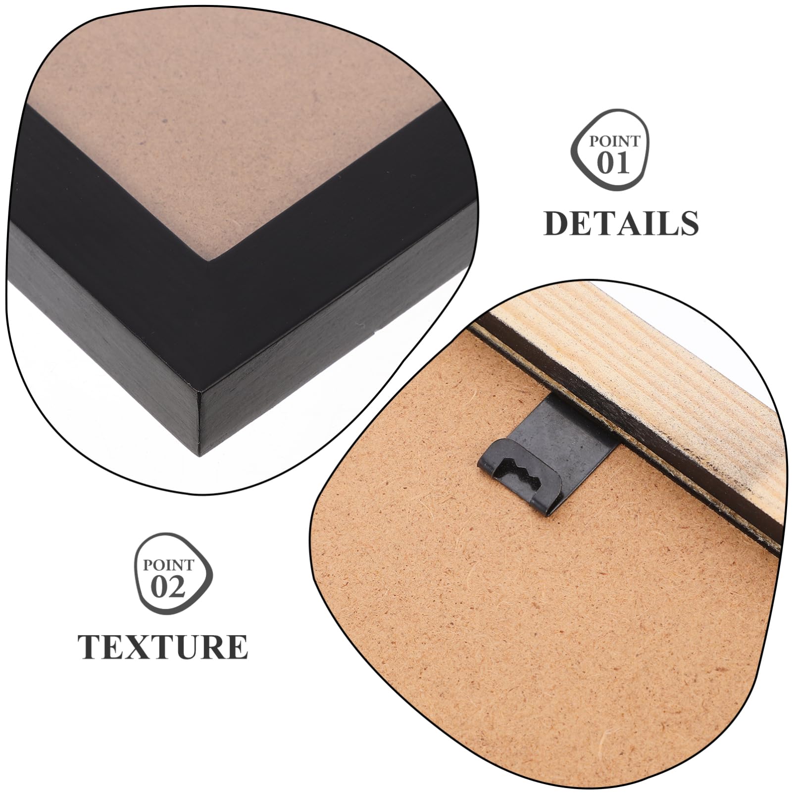 Zerodeko Marco Para Discos De Vinilo Negro Soporte De Exhibición Para Decoración De Pared Almacenamiento De Álbumes Para Hogar y Oficina