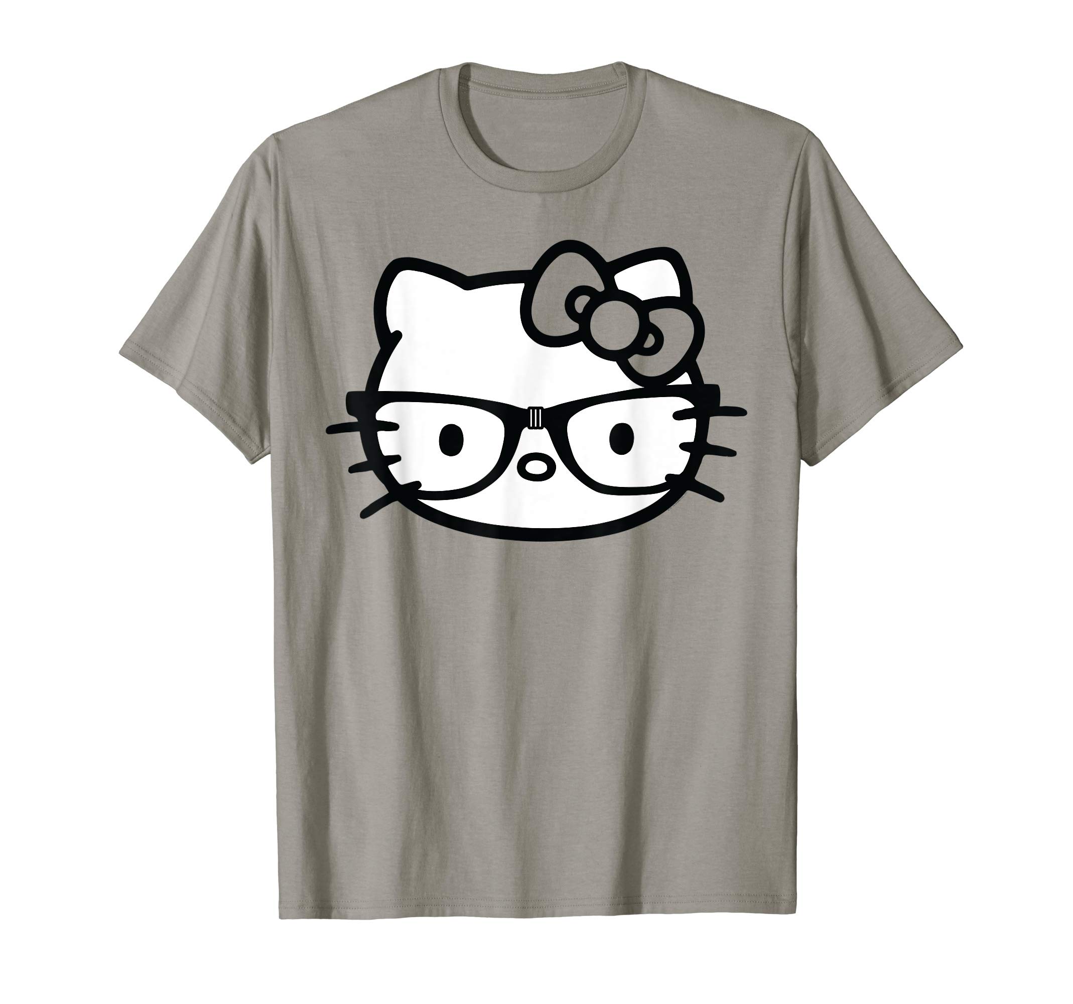 Black and White Nerd Glasses Short Sleeve T-Shirt