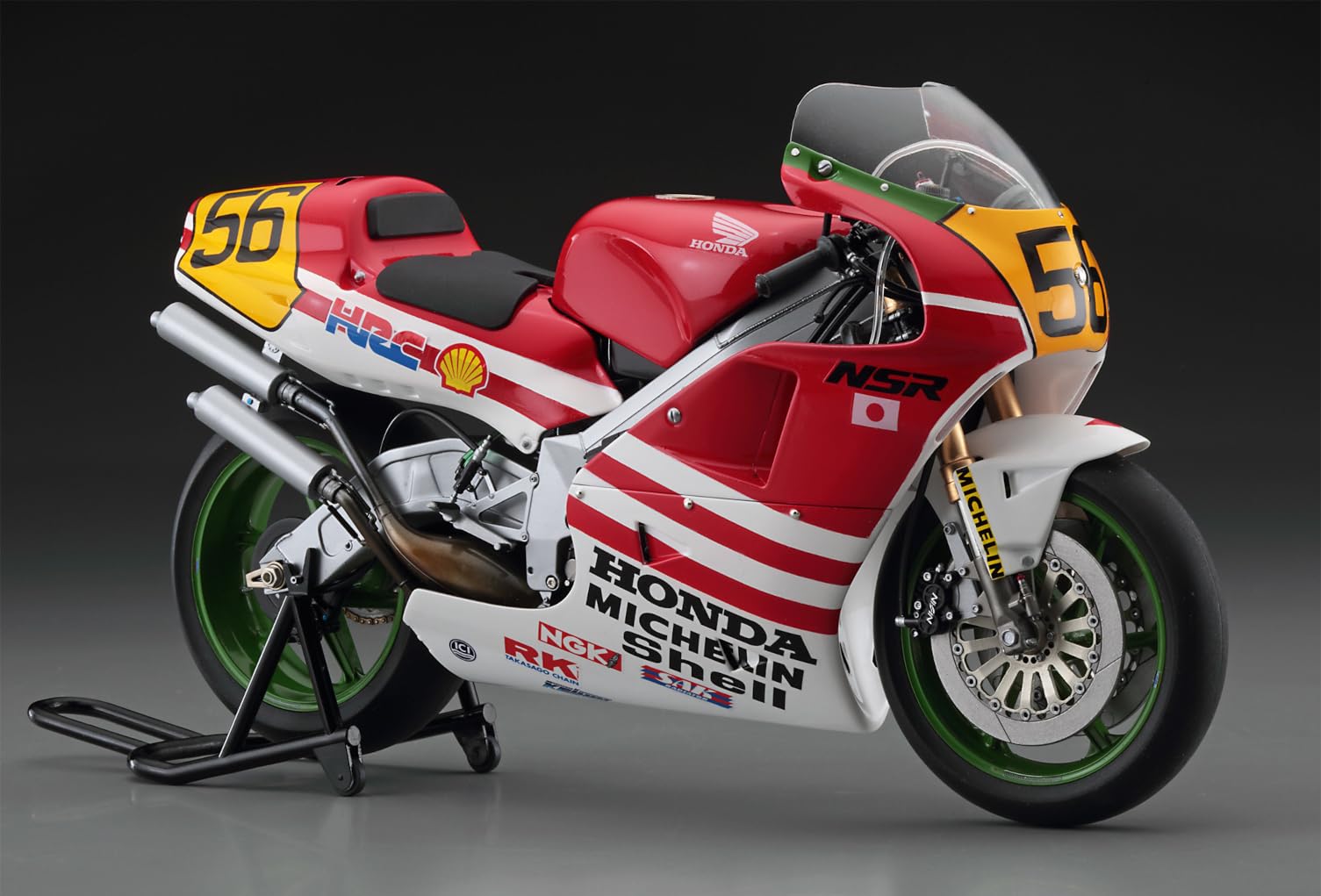 Amazon | ハセガワ バリバリ伝説 Honda NSR500 “巨摩郡” 1/12スケール