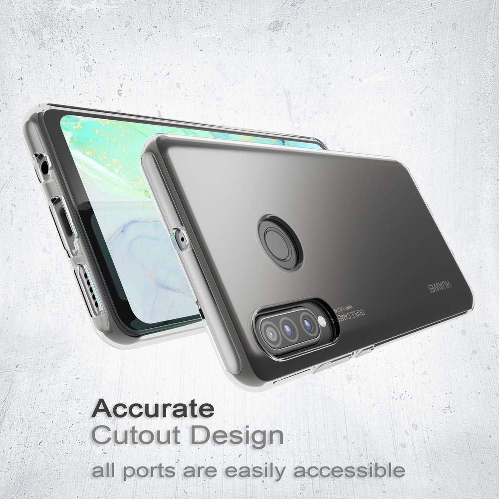 Coque Huawei Mate 30 Pro Ultra Fine En Silicone Transparent - Protection Anti-Choc, Bords Renforcés - Couleur Turquoise