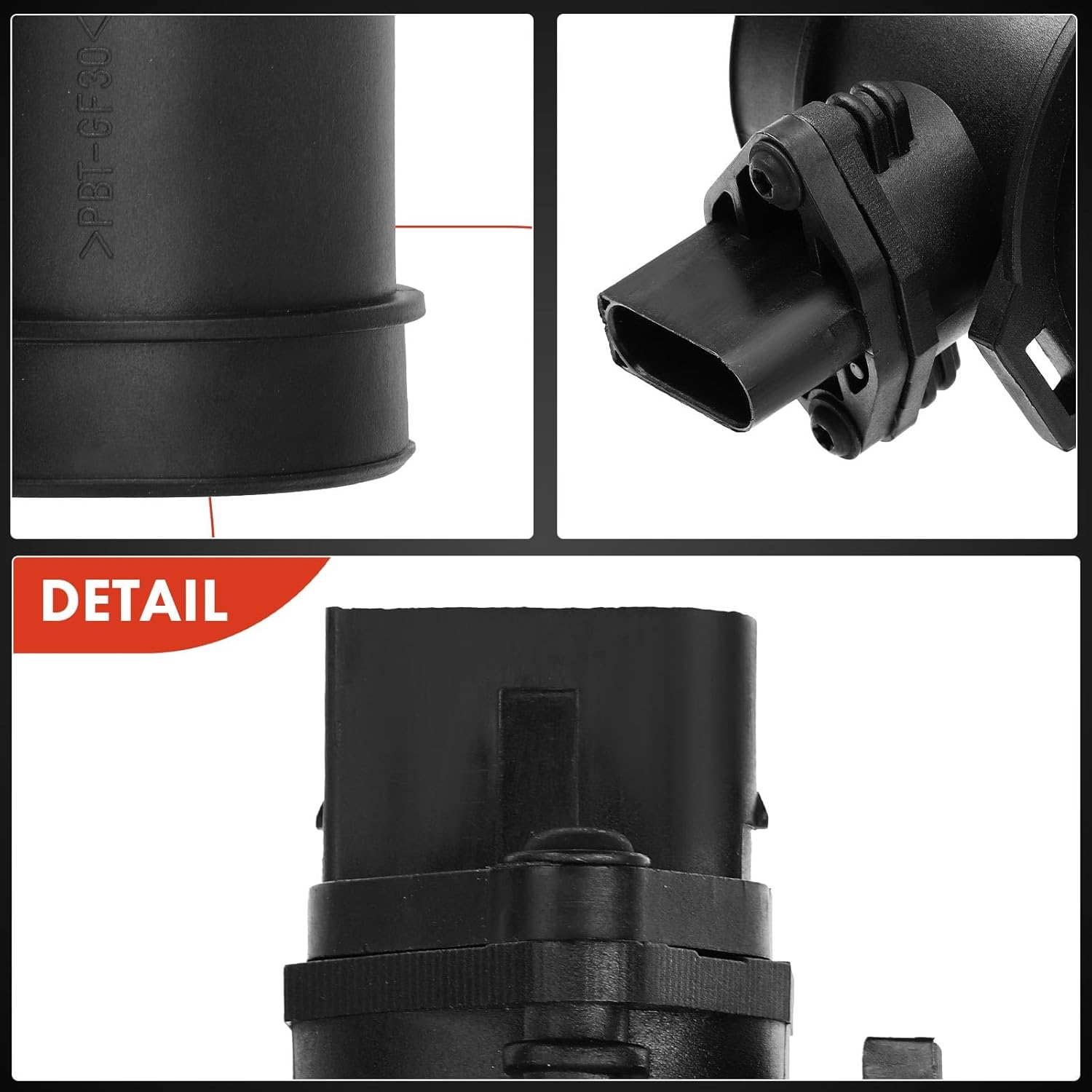 A-Premium Mass Air Flow Sensor Meter Assembly with 5-Pin [fits OHV, 8Cyl 4.0L 4.6L] Compatible with Land Rover Discovery 1999 2000 2001 2002 2003 2004, Bolt-on, Replace# 280217532
