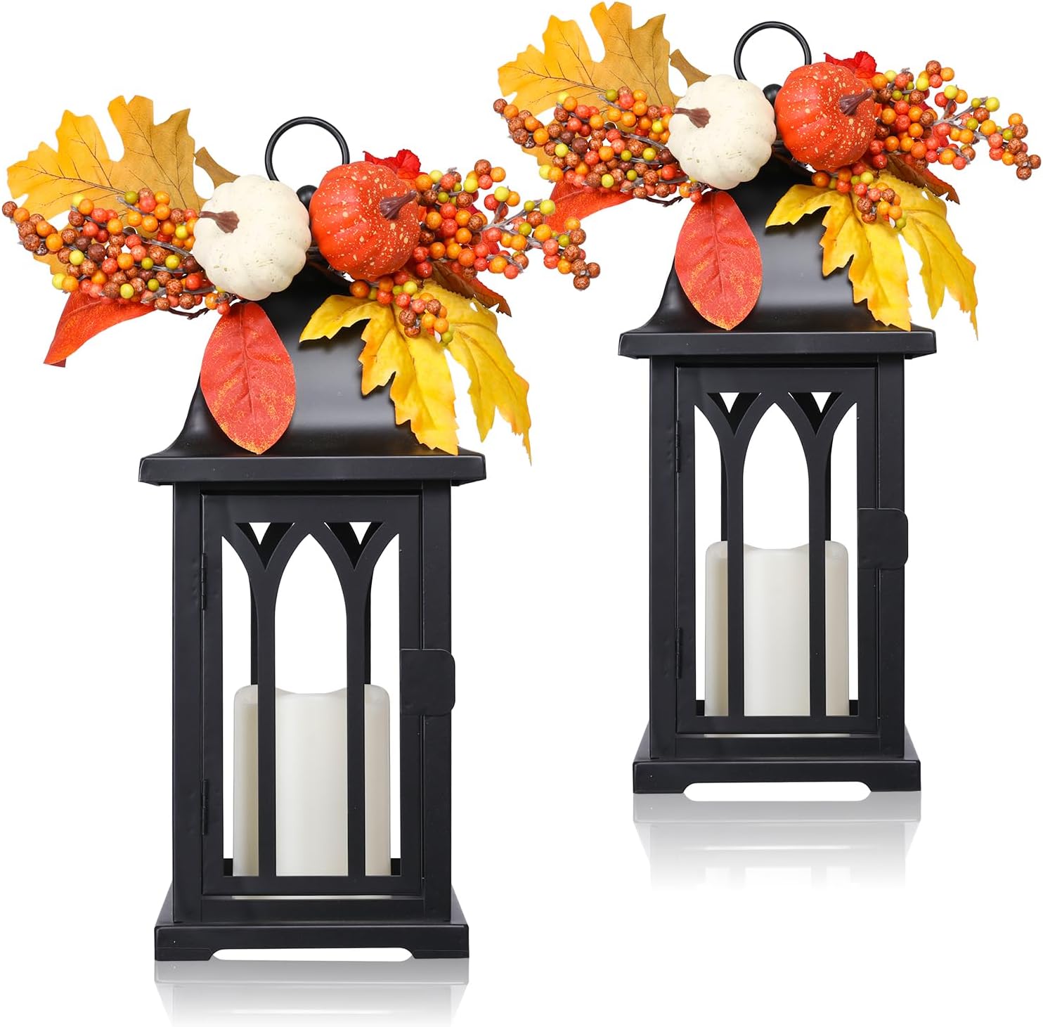 Hummingbird Wind Spinner & Fall Lantern