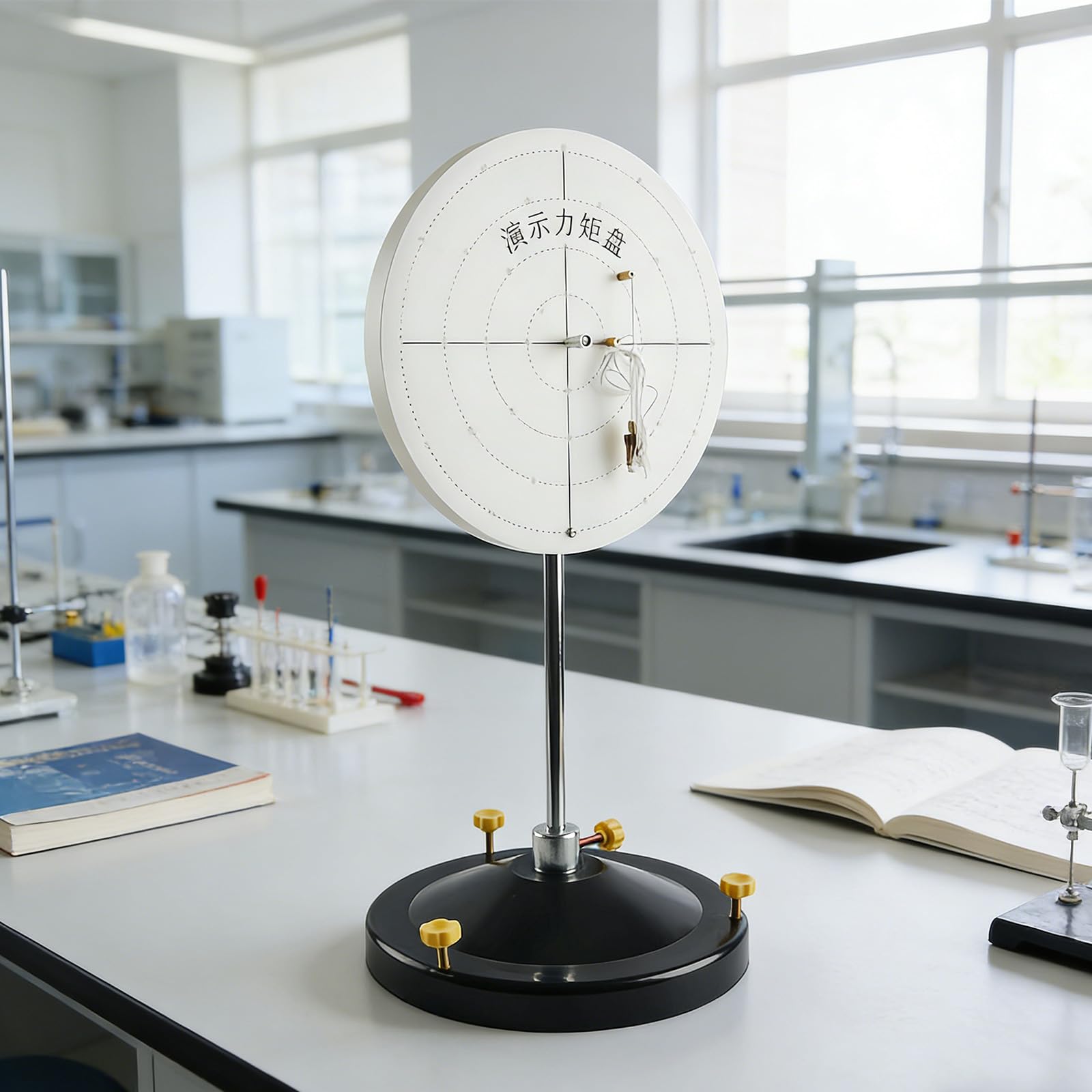 Dimostratore per aule fisica, strumento del momento per esperimenti didattici e strumenti didattici per laboratori fisica