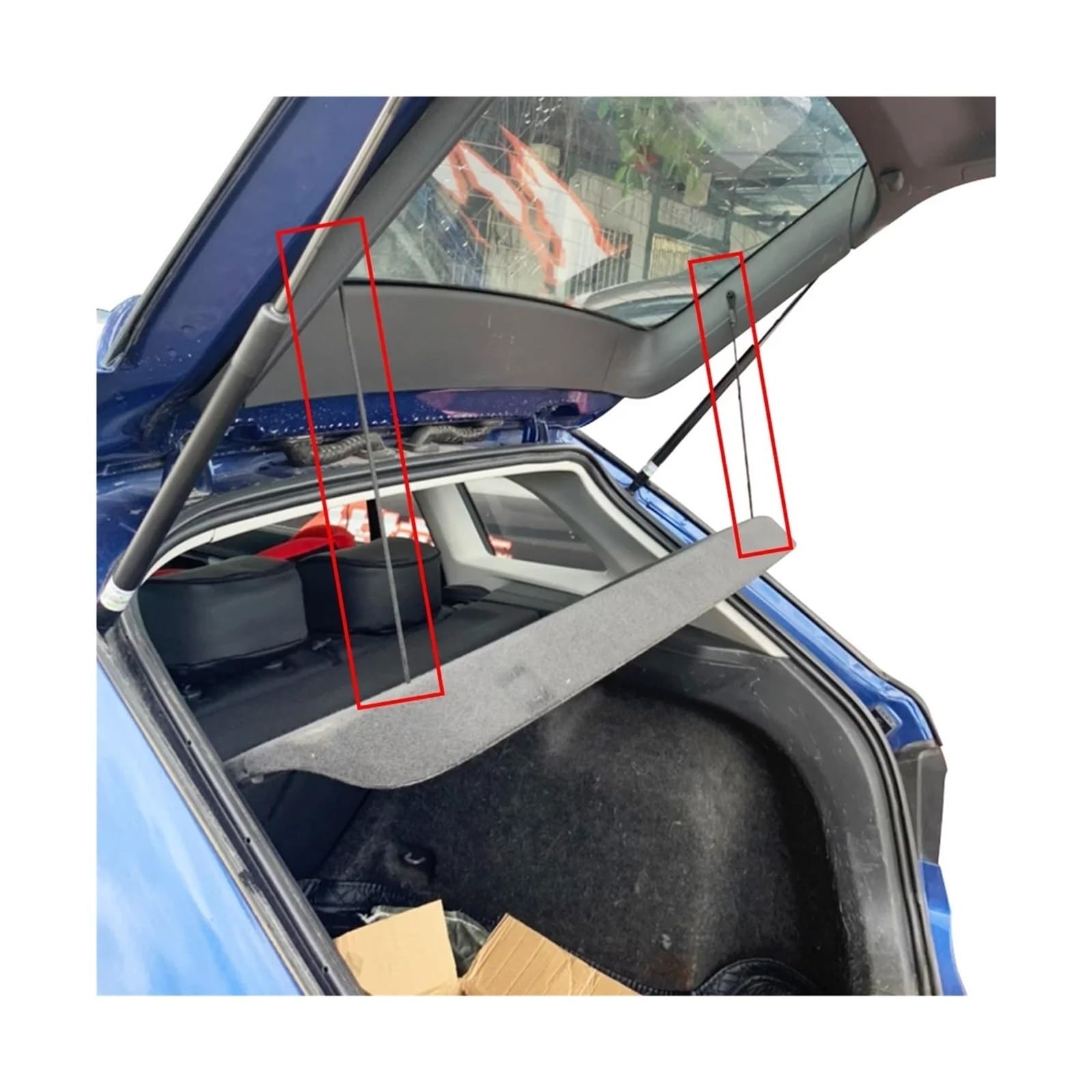 CordóN Bandeja Maletero Compatible con Holden para Trax 2013-2019 Cuerda para Estante Correas para Bandeja Maletero Cuerdas para Estante Accesorios para Maletero Coche 95129884