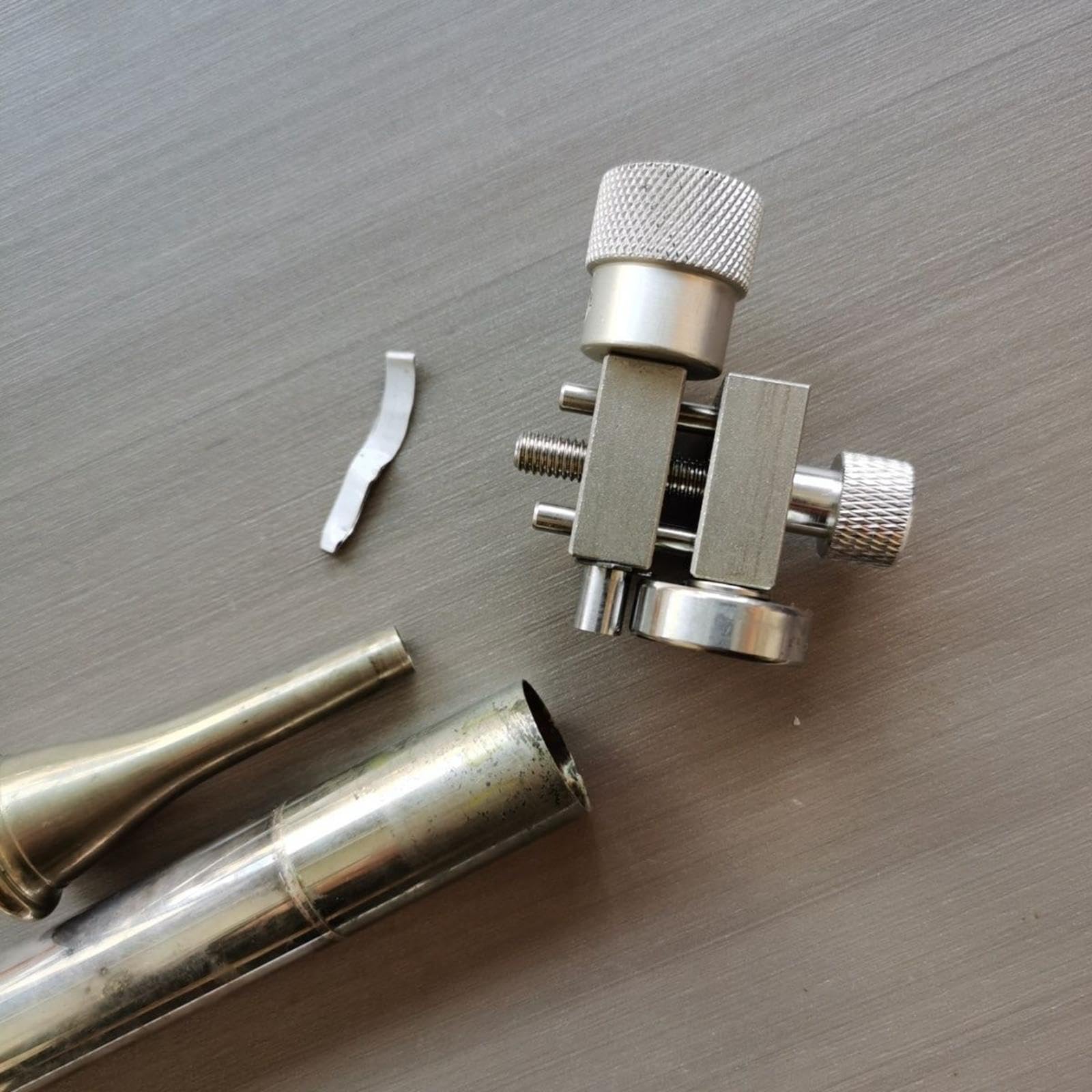 Boquilla de Saxofón, Herramienta de Reparación de Instrumentos de Latón Finos, Ajuste de Boquilla de Aleación de Aluminio, Accesorios de Mantenimiento, Style a