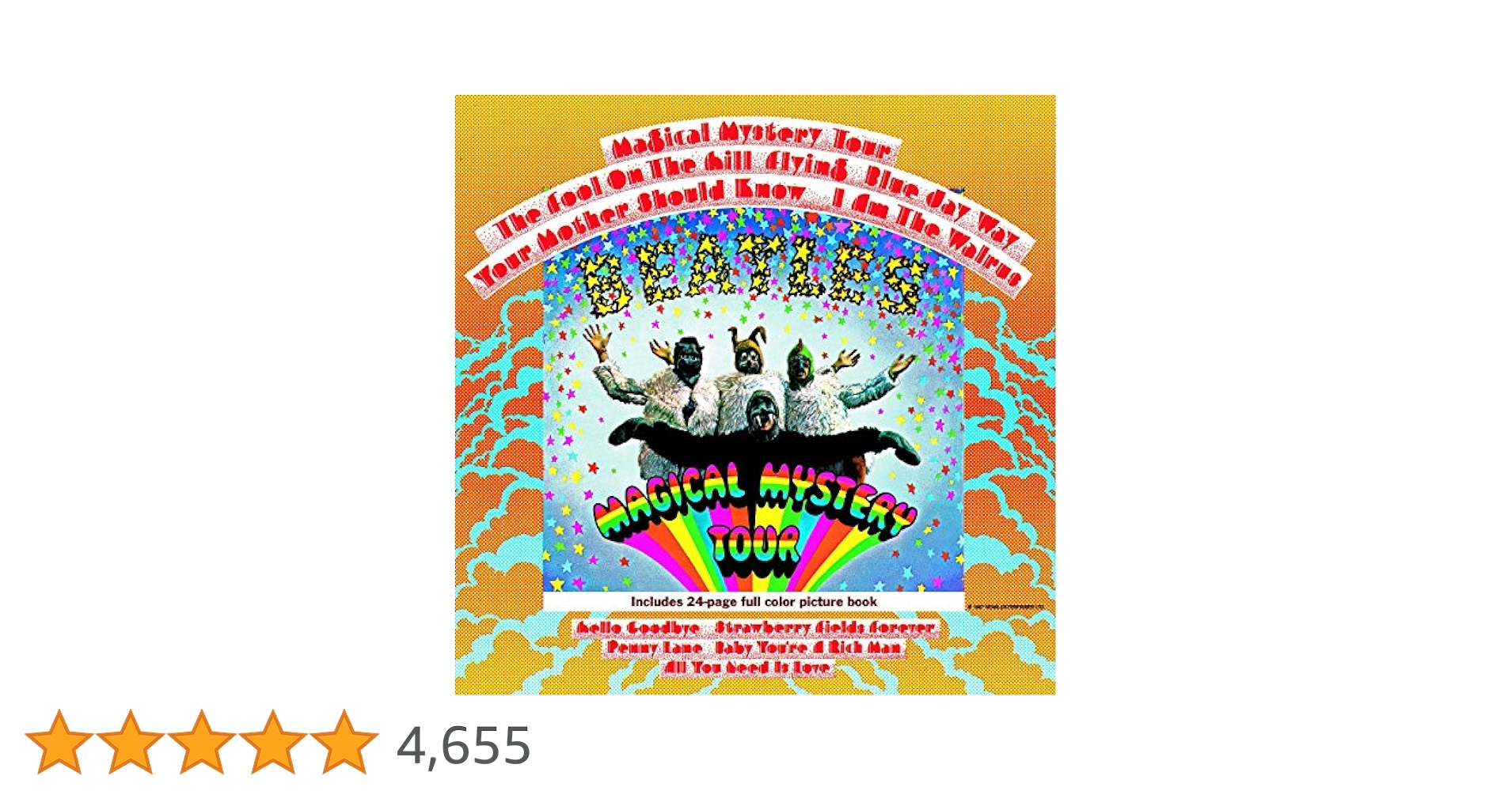 Magical Mystery Tour / The Beatles 【LP】 Magical Mystery Tour: Amazon.ca: Music