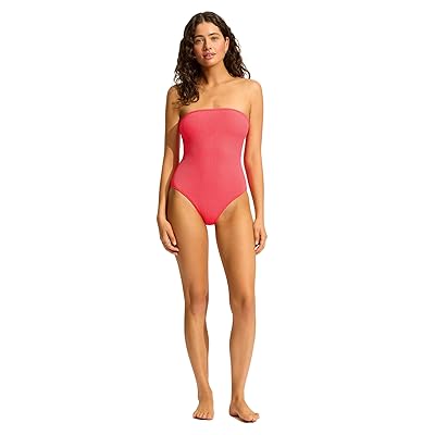 Seafolly SeaDive Bandeau One Piece Women