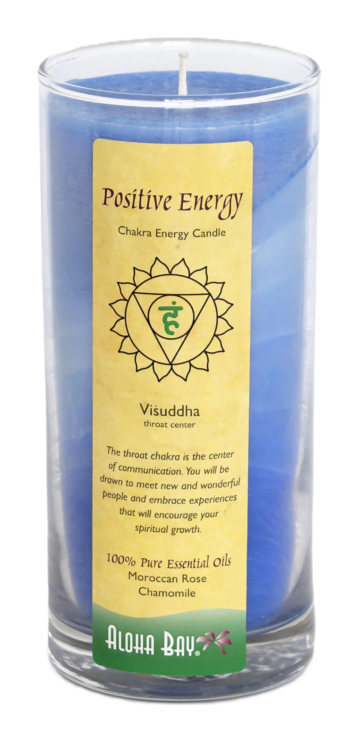 Aloha Bay ... Chakra Candle Jar Positive Energy - 11 Oz