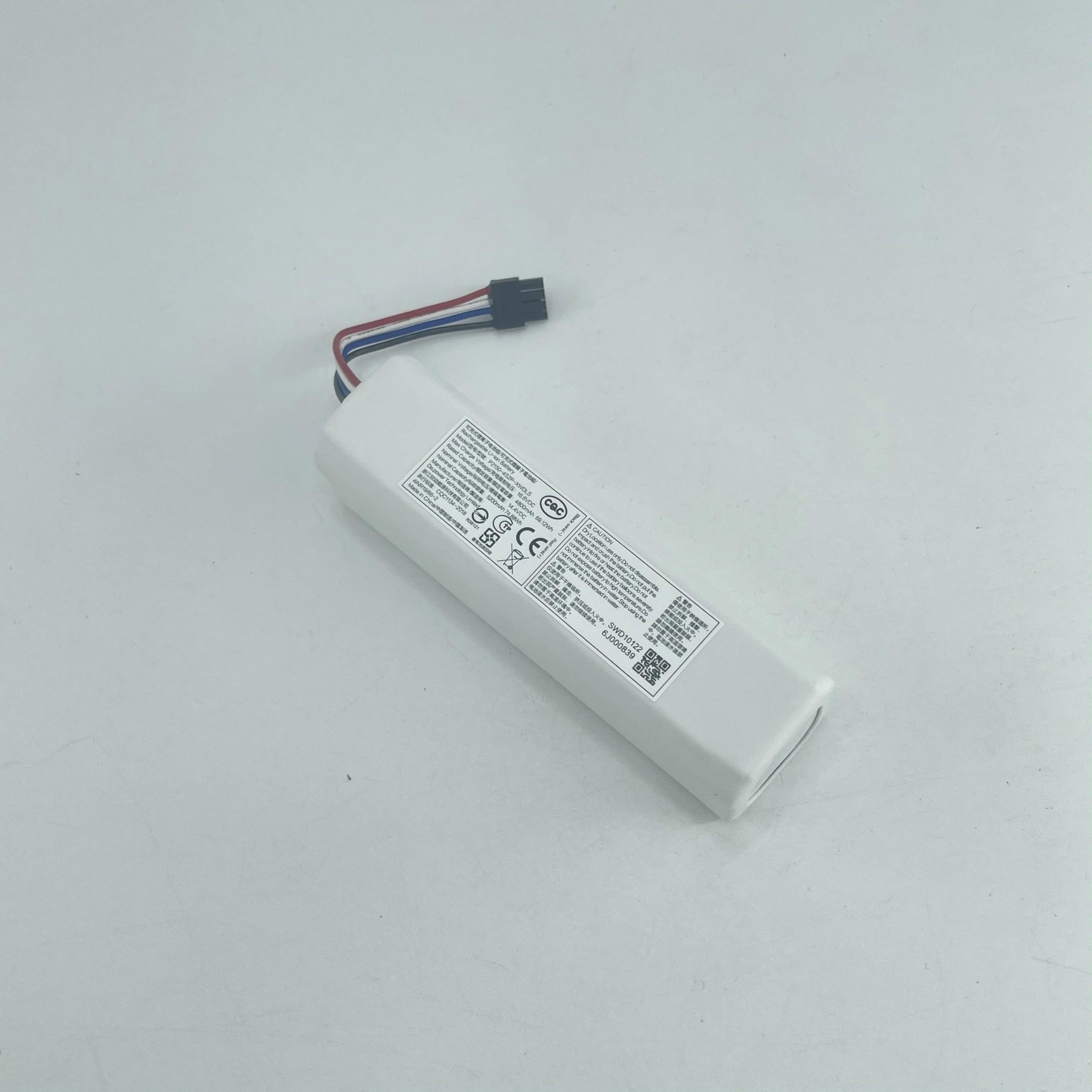 Batteria 14,4V 5200mAh Per Robot Aspirapolvere Dreame F9/D9/D9 Pro/D9 Max/L10 Pro – Ricambio Agli Ioni Di Litio