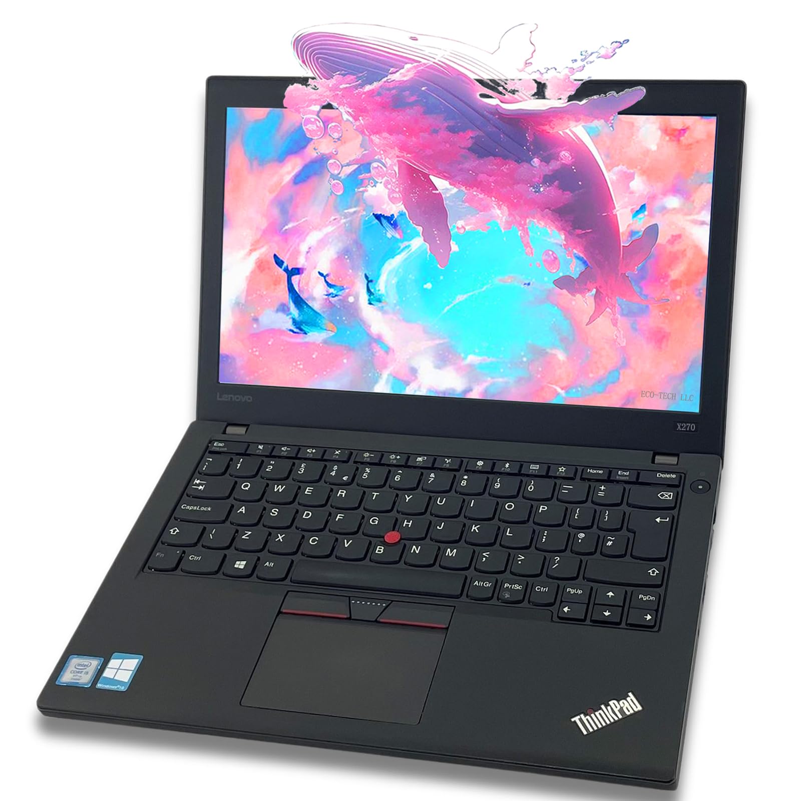 Lenovo ThinkPad X270 Business Laptop, Intel Core i7-7600U 2.8 GHz 