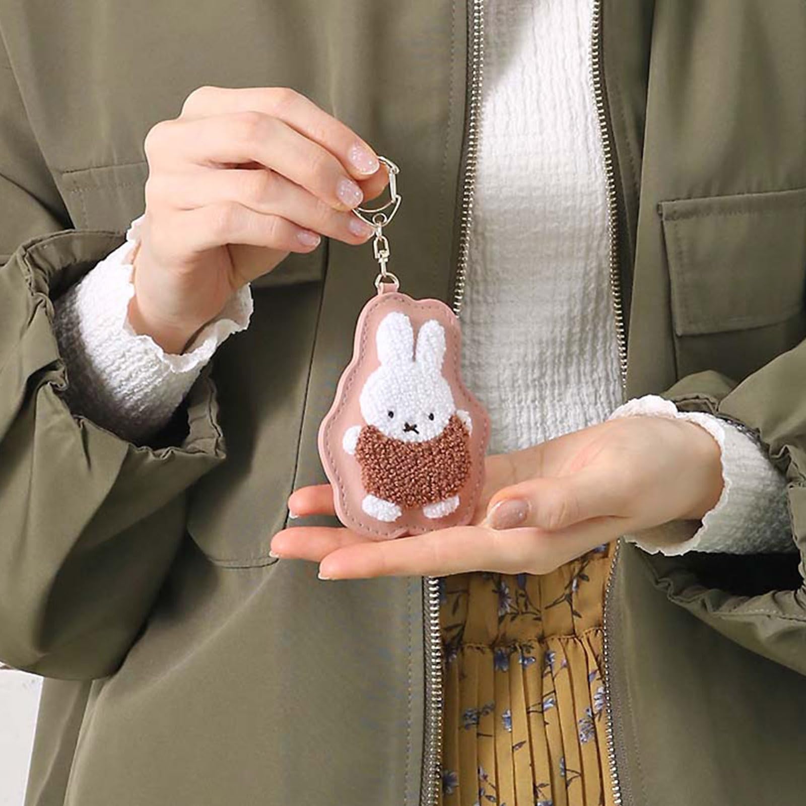 Amazon.co.jp: ミッフィー ボリス MIFFY キーホルダー ぬいぐるみ PU