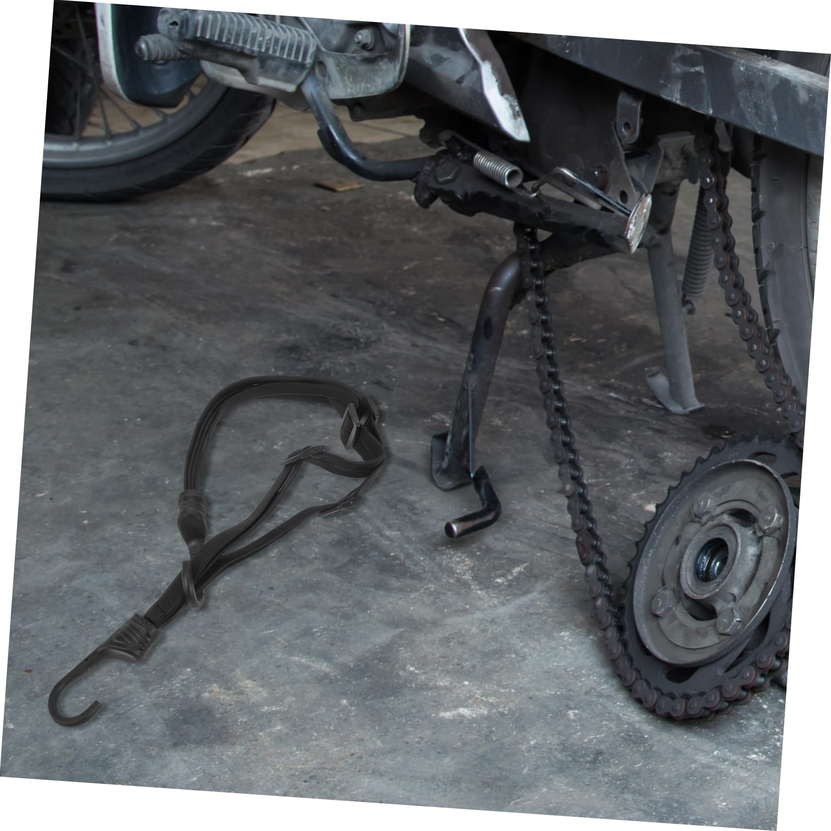 ULTECHNOVO 5pezzi Corda Elastica Bungee Con Ganci Per e Caschi Fissaggio Sicuro Per Bagagli Corda Resistente Accessorio Versatile Per Trasporto e Sicurezza