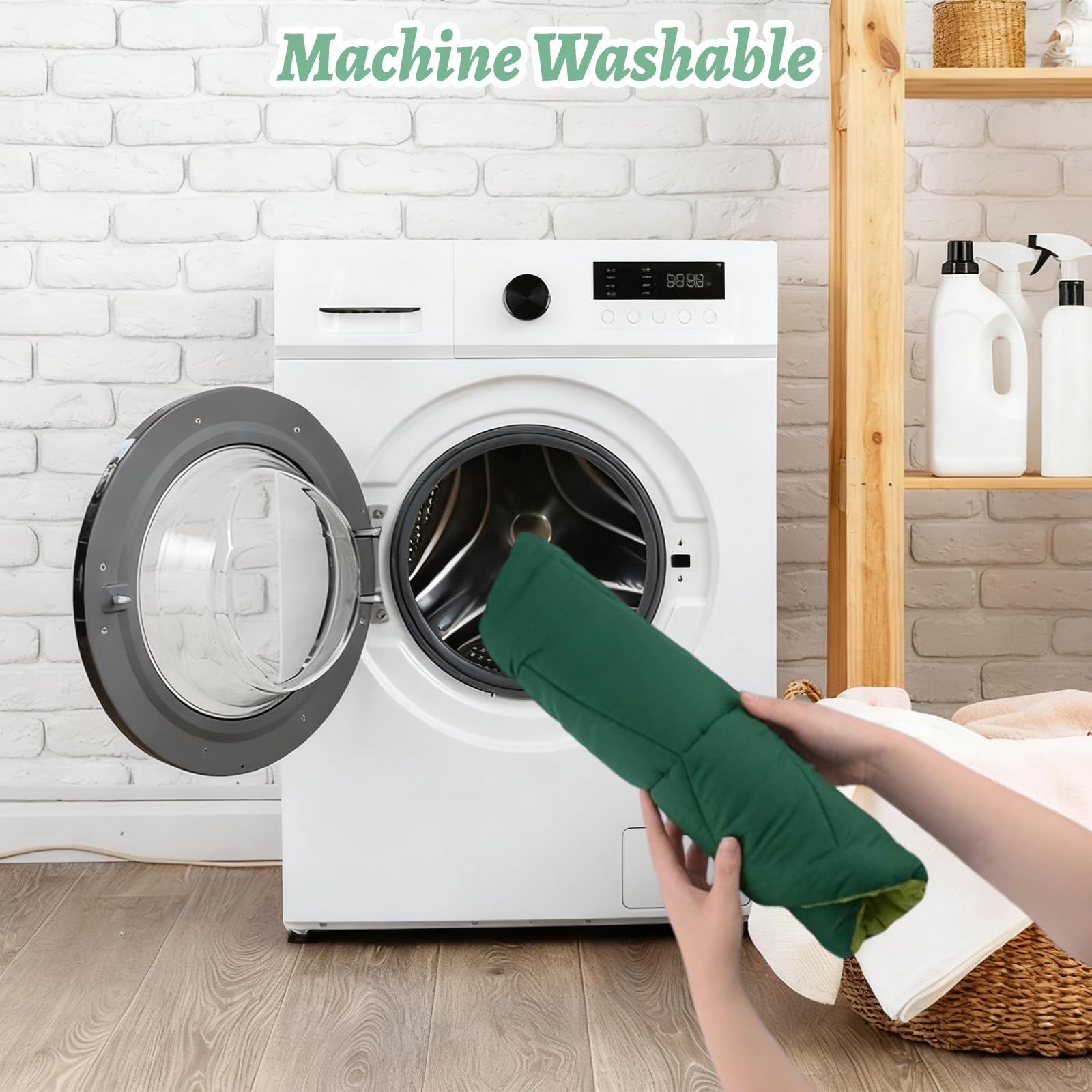 Kühlmatte für Katzen, Blattform, Baumwolle, weich, warm, Haustierunterlage für Innenbereich, Bett, Couch, Sofa, Böden, Katze und Hund, warme Matratze (grün)