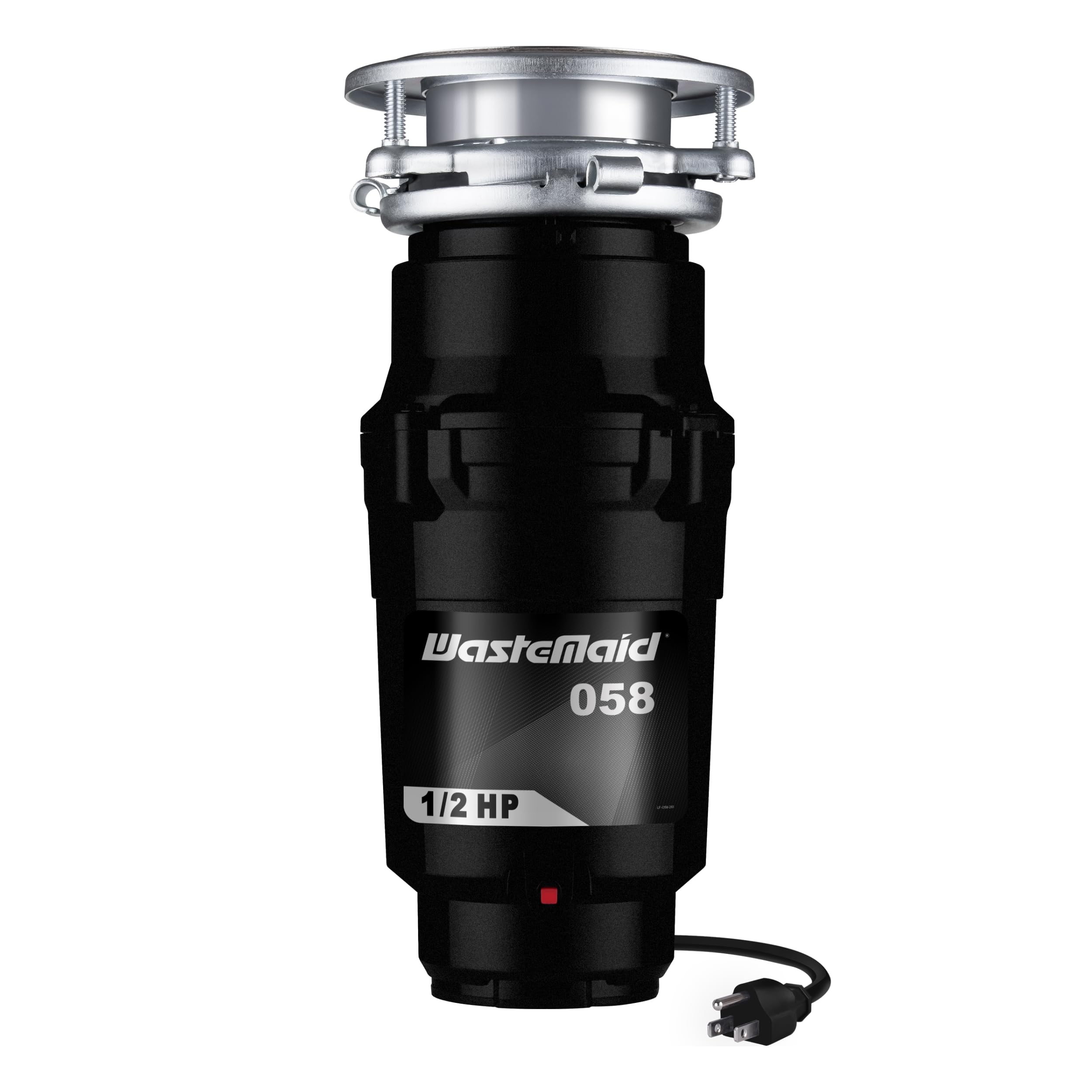 Waste Maid Garbage Disposal, Anti-Jam, Continuous Feed, 1/2 HP Economy