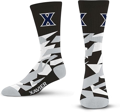 Miniatura 10 de For Bare Feet Calcetines de camuflaje destrozado NCAA para hombre