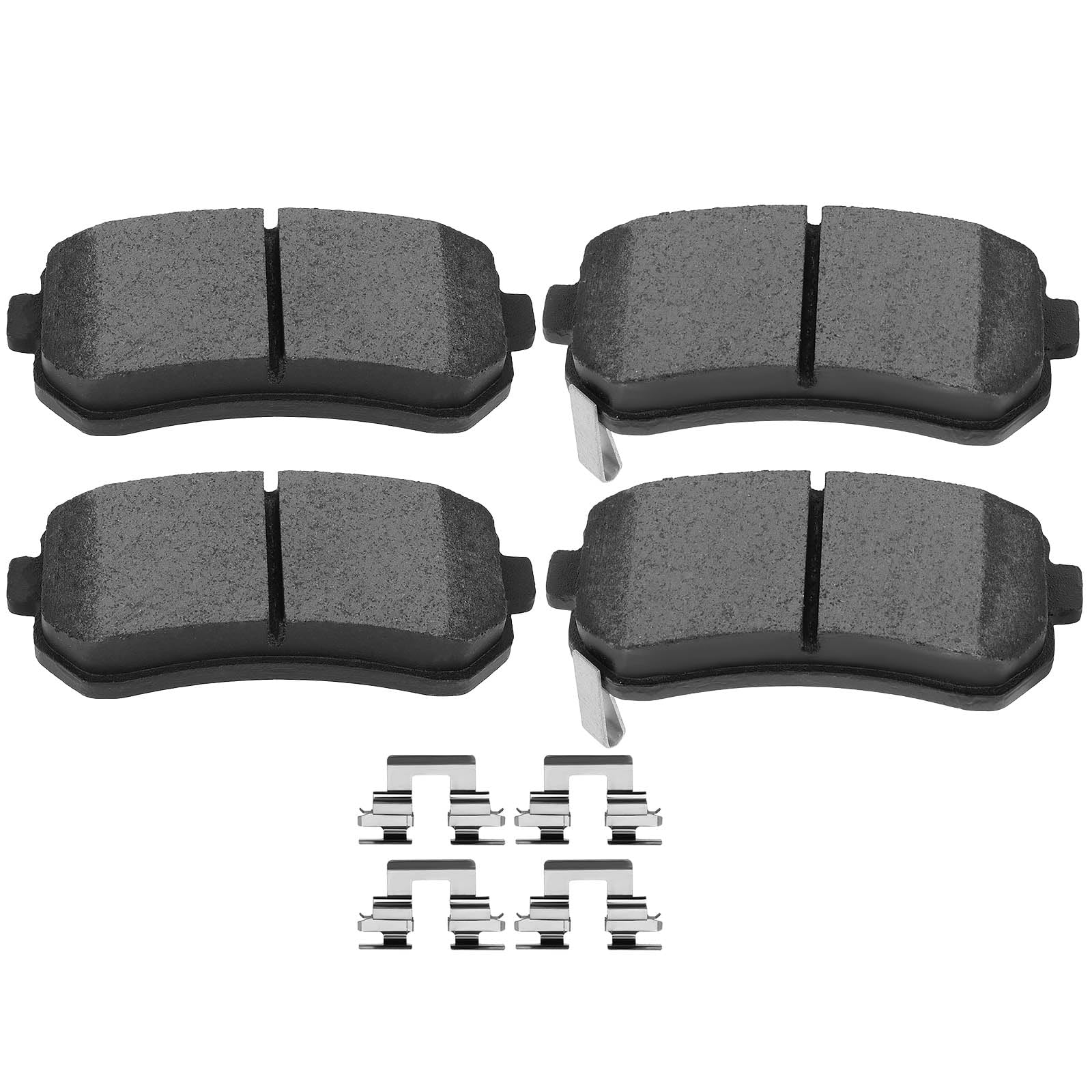 SCITOO Disc Brake Pads Kits D1157-8267 Ceramic Rear Brake Pads Set Fit For Hyundai For Accent 2006-2010,For Hyundai For Elantra 2009-2012,For Hyundai For Sonata 2015,For Hyundai For Tucson 2010-2015