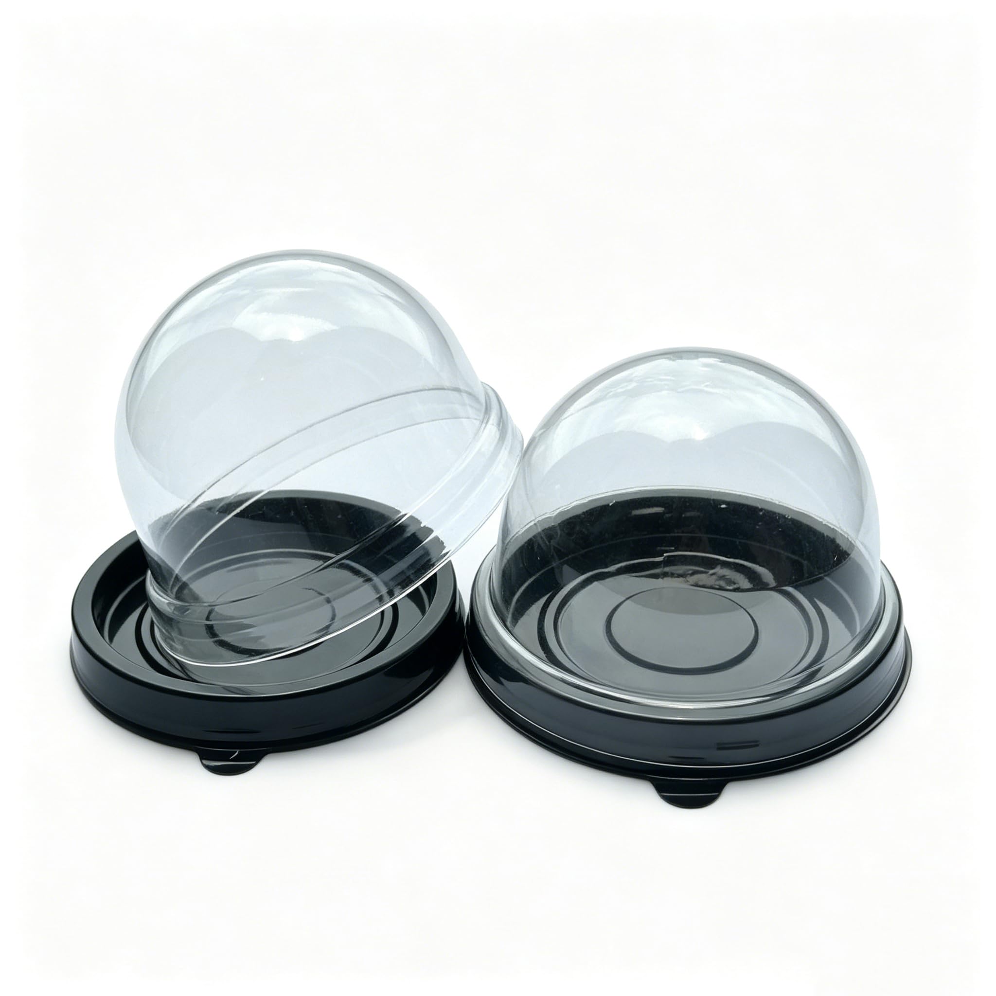 Gkenymun 50 Pack Treat Box - Pack Mini Cupcake Containers for Desserts - 2.8 x 2.8