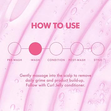 Umberto Giannini Curl Jelly Scrunching Jelly Limited Edition Vanilla, Vegan & Cruelty Free Frizz Styling Curl Control Hair Gel for Curly or Wavy Hair