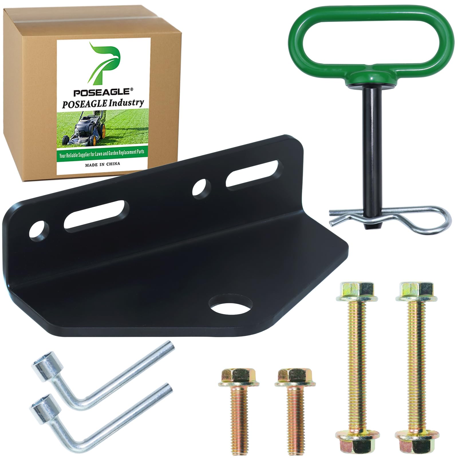 [Upgraded] Universal Heavy Duty Zero Turn Mower Trailer Hitch