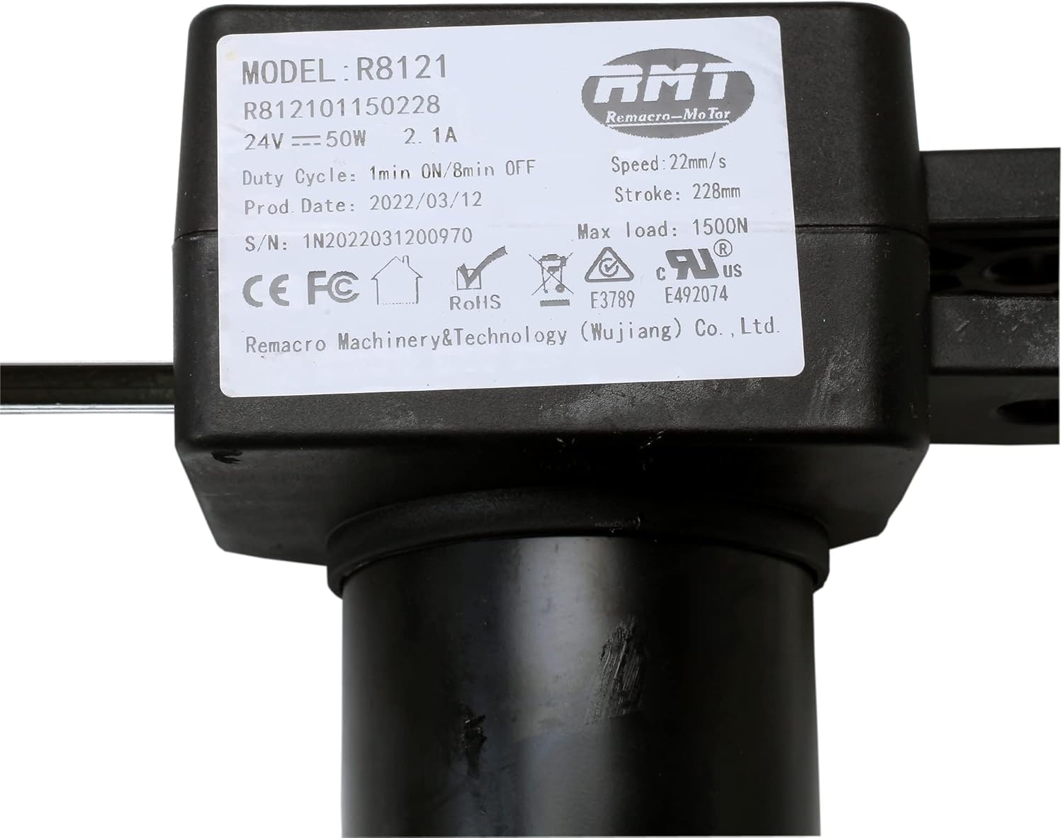 Fruhdi Power Recliner Sofa Lift Chairs RMT Motor Actuator Model R8121 R812101150228 Kit Replacement