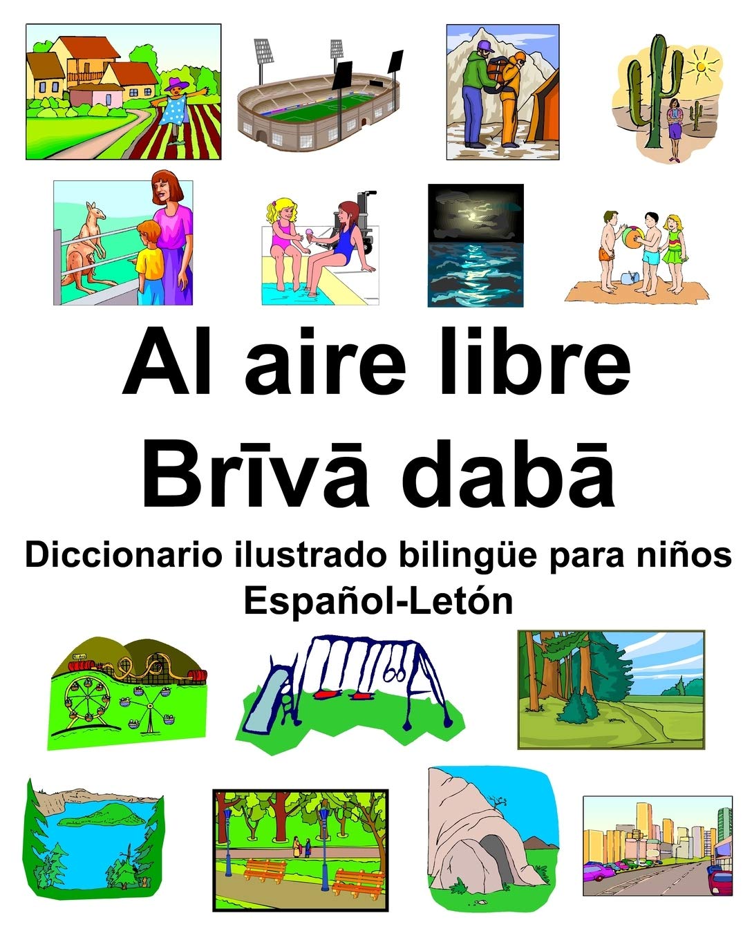 Español-Letón Al aire libre/Brīvā dabā Diccionario