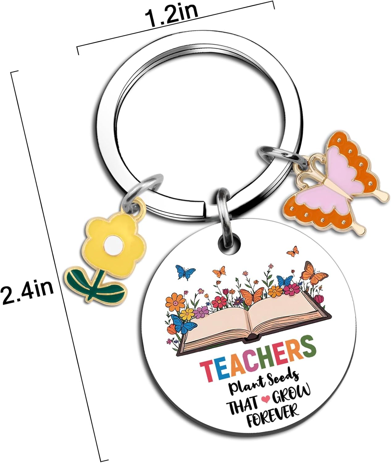 Valentines Day Gifts for Teachers Best Teacher Gifts for Women Thank You Gift for Teachers Appreciation Keychain for Birthday Valentines Day Teacher Gift - Image 6