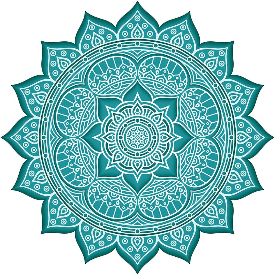Wall Sticker Wall Sticker Mandala Flower India Morocco Ornament
