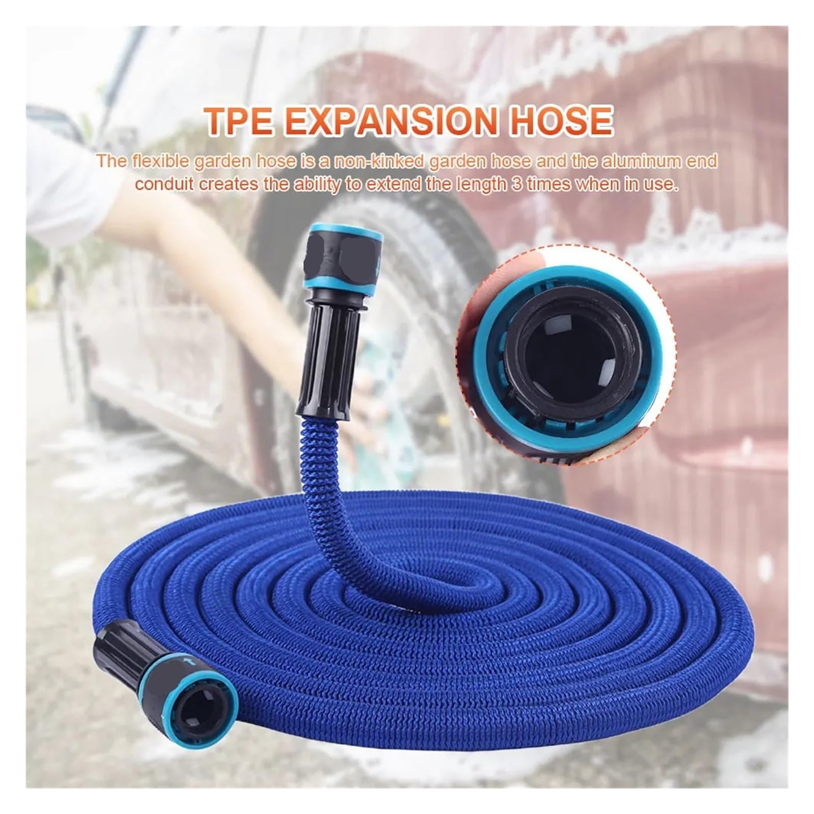 Tubo Flessibile a Spirale 15m: Multiuso per Casa, Camper e Barca