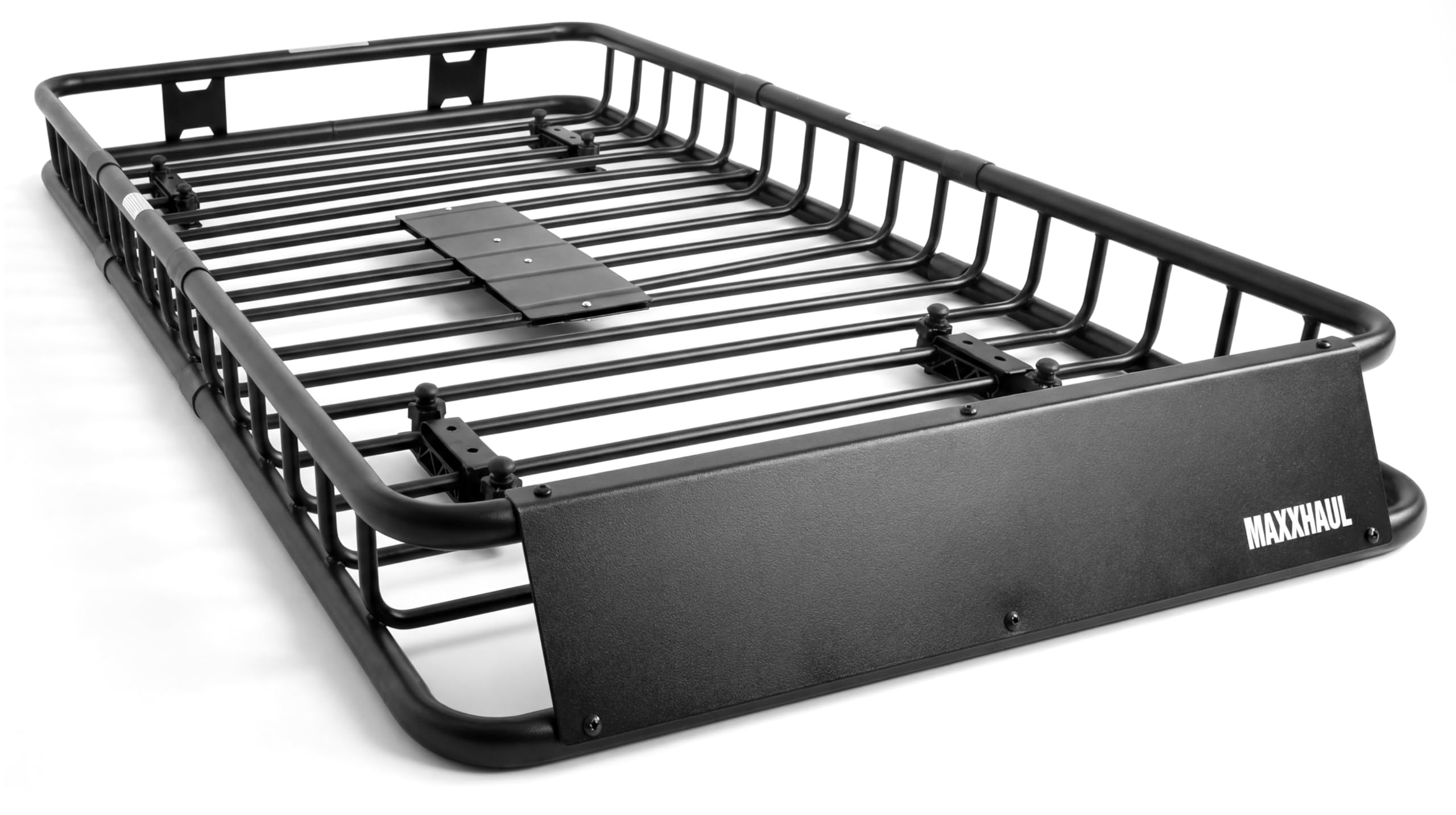 MAXXHAUL 50506 64" x 39" x 6" Heavy-Duty Universal Steel Roof Rack, Black