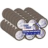 Tape Logic 2 Inch x 55 Yards Tan Hot Melt Packing Tape, 1.9 Mil Thick, Pack of 36 Rolls, for Packaging, Moving, Home and Office