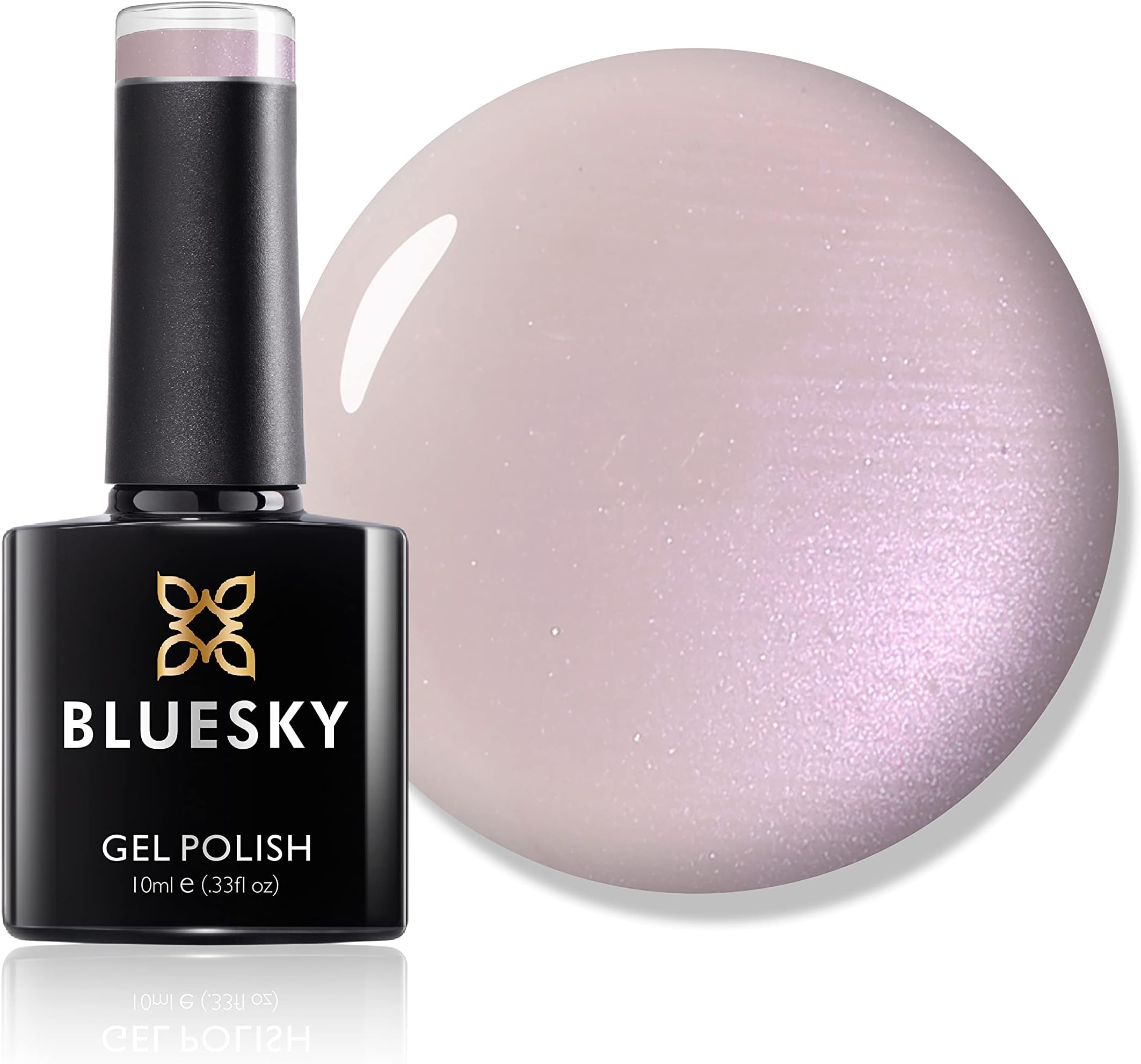 Gel Nail Polish, Negligee 80502, Light Pink, French, Long Lasting, Chip Resistant, 10 ml (Requires Drying Under UV LED Lamp)