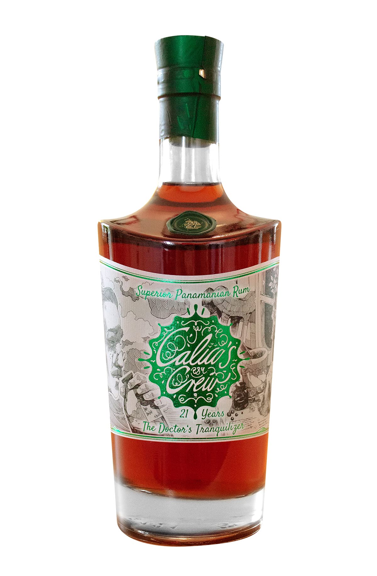 Calico's Crew The Doctors Tranquilizer 21 Jahre Super Premium Rum