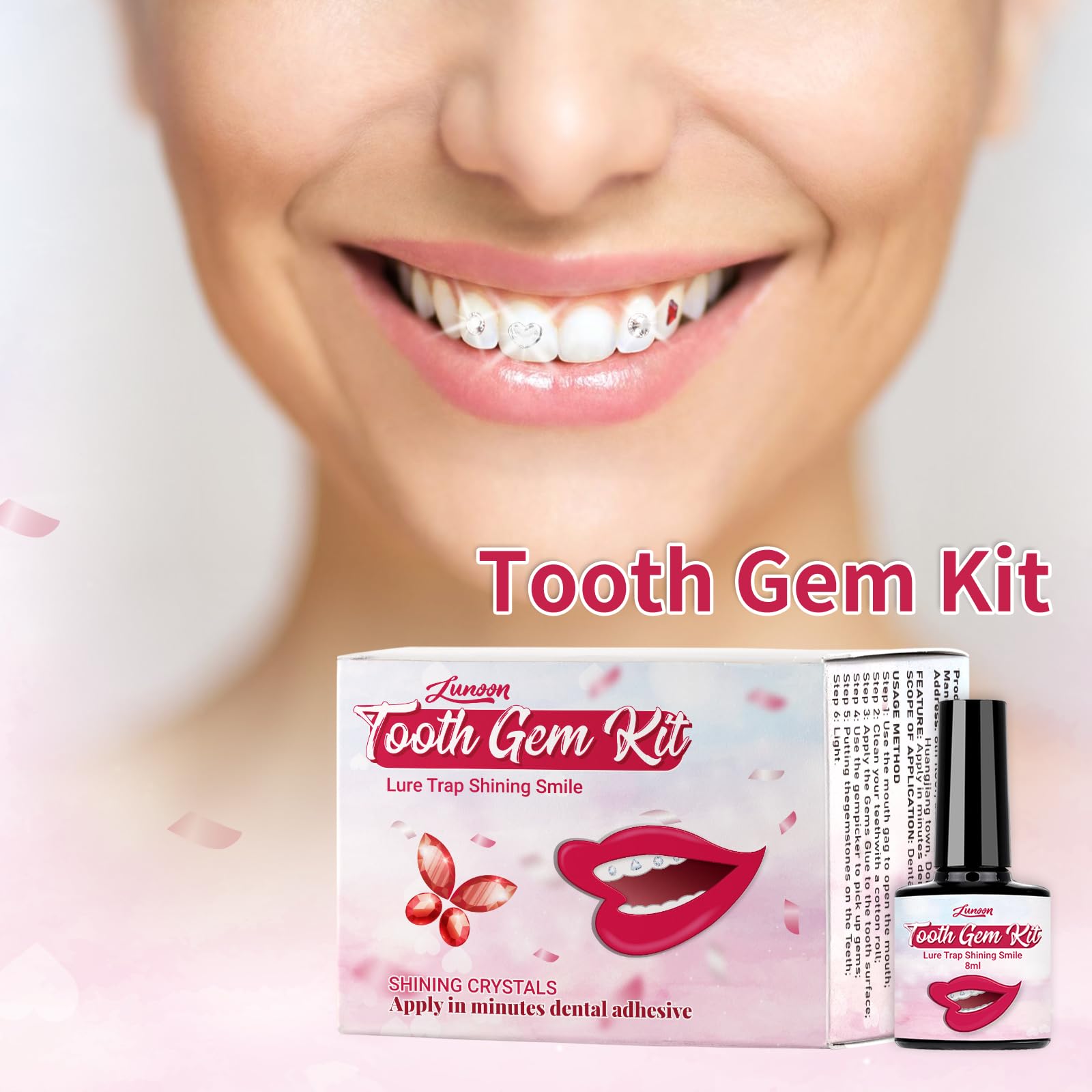 Tooth Repair Temporary Tooth Teeth Jewelry Kit SelfGem® DIY Tooth