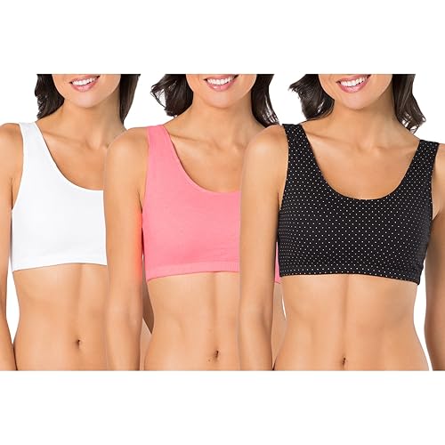 Fruit of the Loom Women's Built Up Tank Style Sports Bra