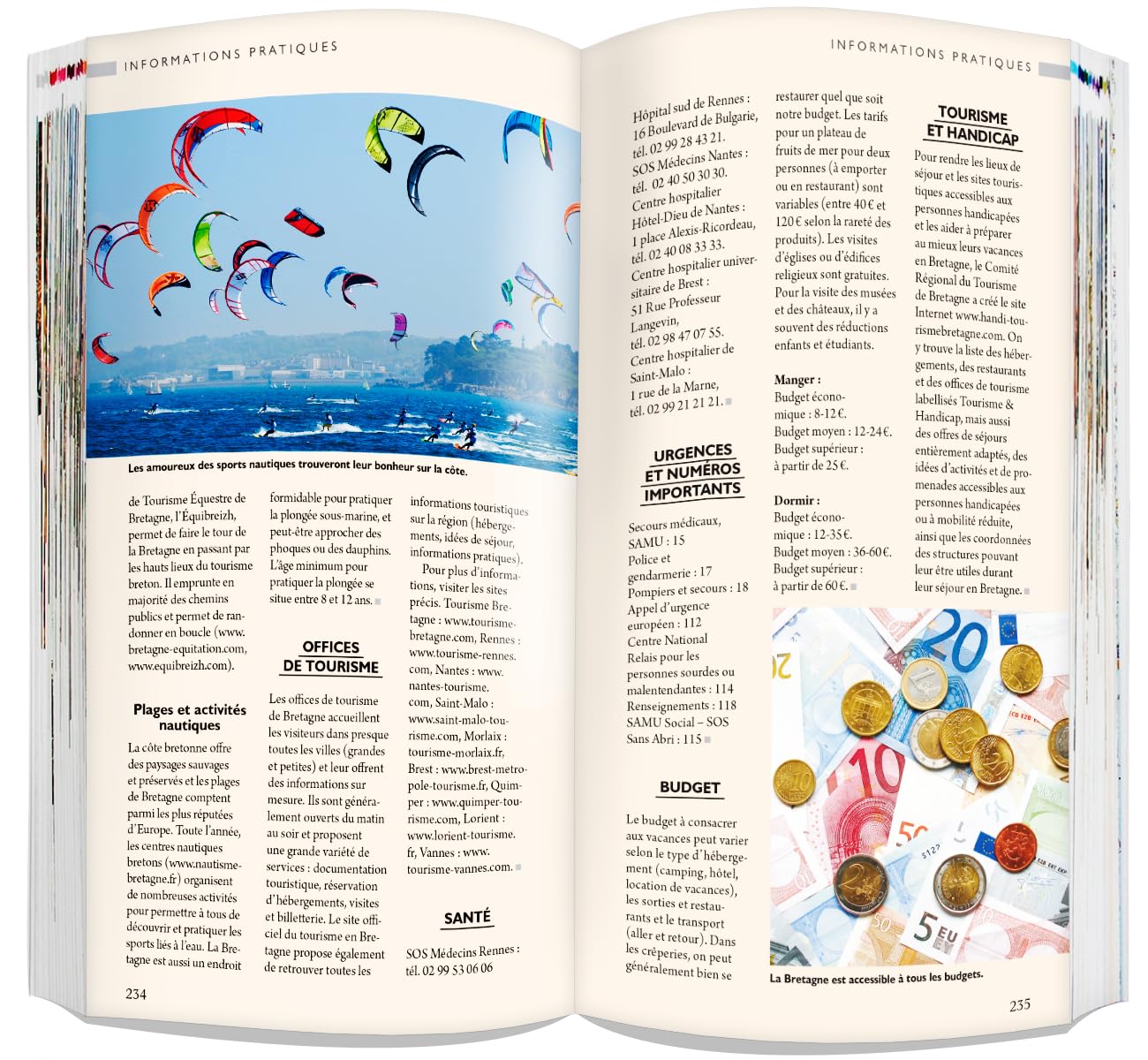 Bretagne: Guide + Atlas + Carte