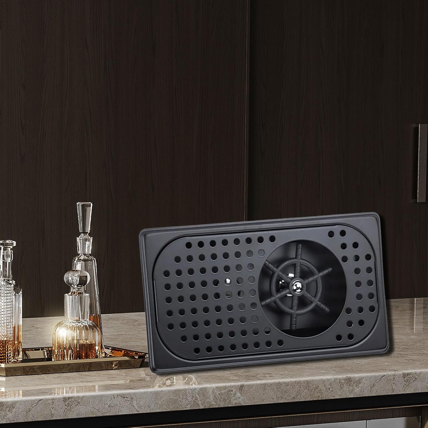 Stainless Steels Cup Cleaning Machine Easy Installation Glasswares Cleaner Automatic Glass Washer for Home Office Use Coffee Cup Washer