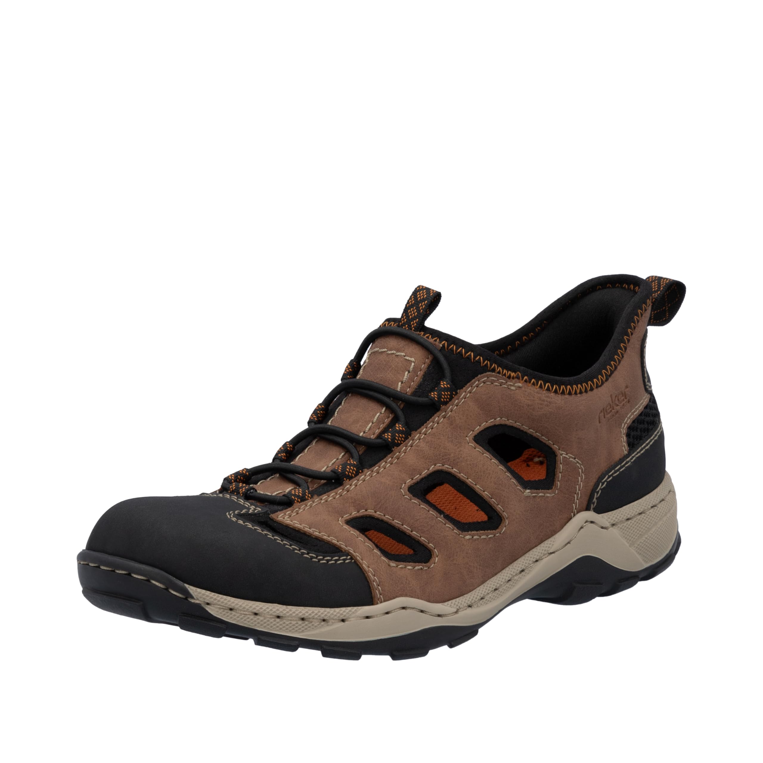 Rieker Men's 08078 Slippers, Brown, 10.5 UK