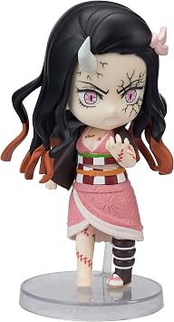 Tamashii Nations - Demon Slayer Kimetsu no Yaiba - Nezuko Kamado -Demon Form Advancing Ver., Bandai Spirits Figuarts Mini Action Figure