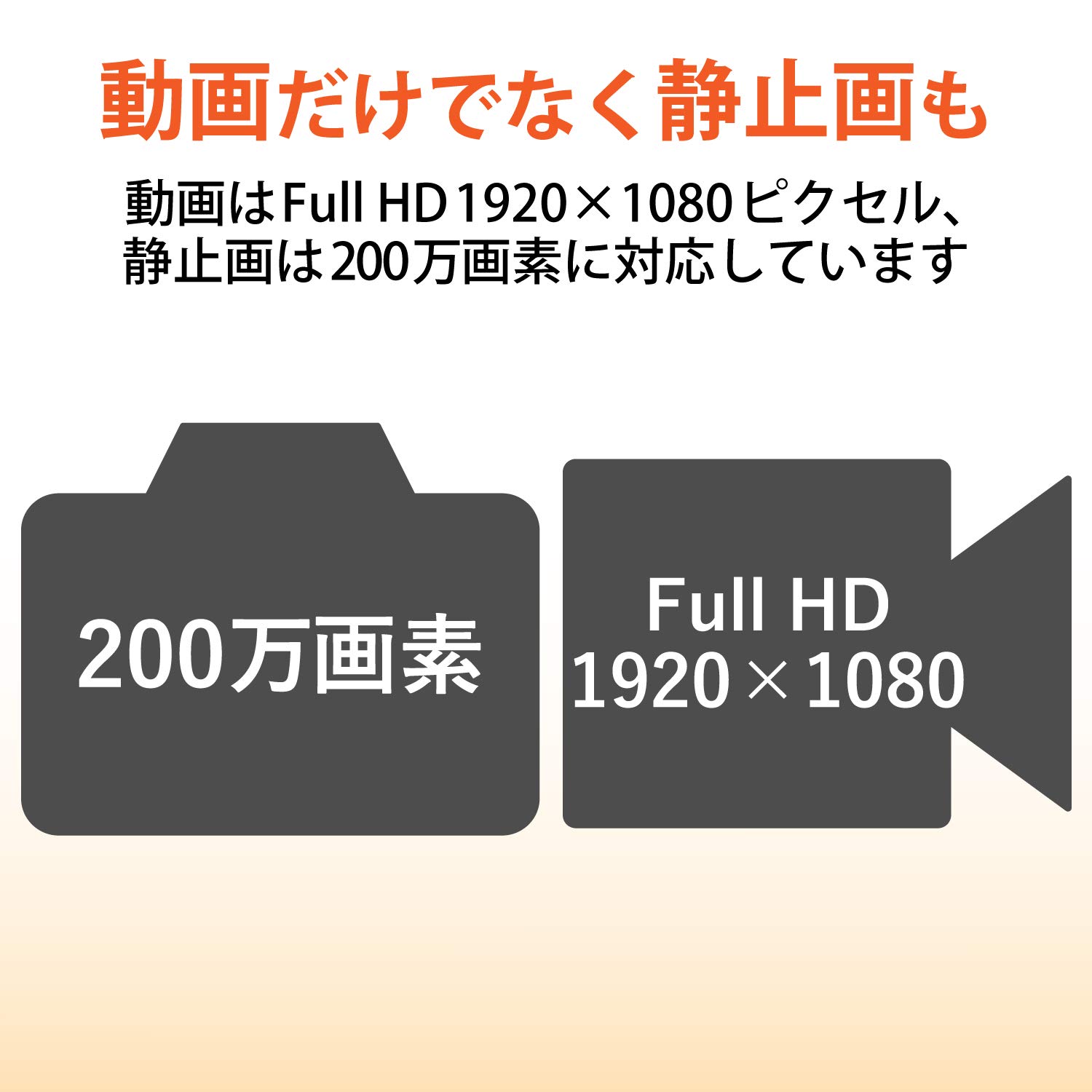Amazon.co.jp: エレコム WEBカメラ 会議用カメラ マイク内蔵 200万画素