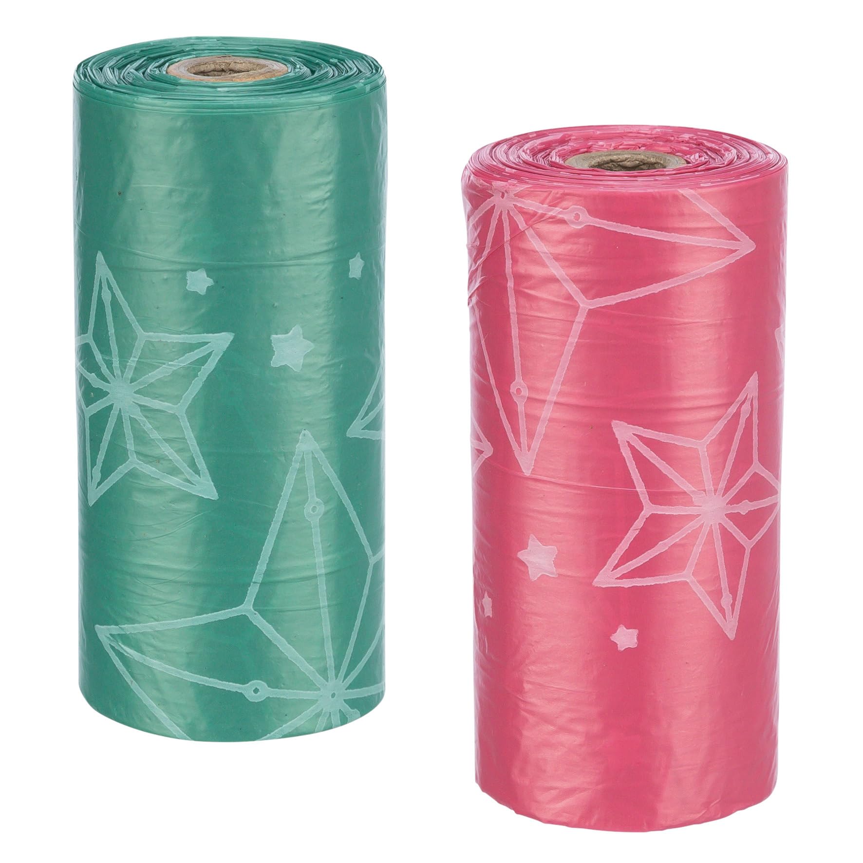 Trixie Green, Red Christmas Dog Toys For Medium & Large Dogs (Xmas Poo Bags)