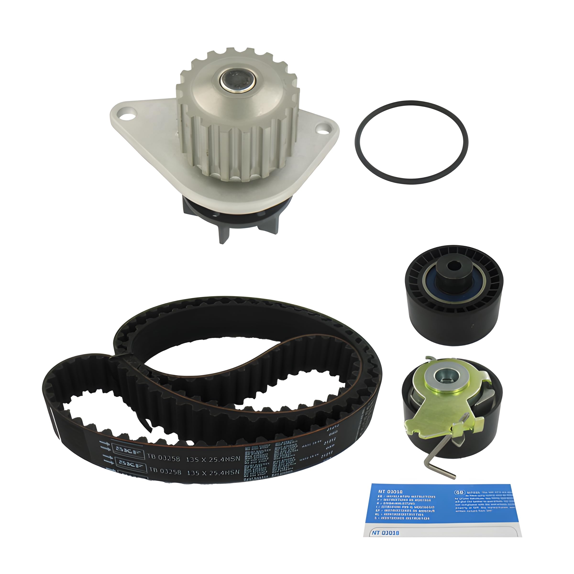 SKF VKMC 03258 Kit Tendicinghia con Pompa Acqua