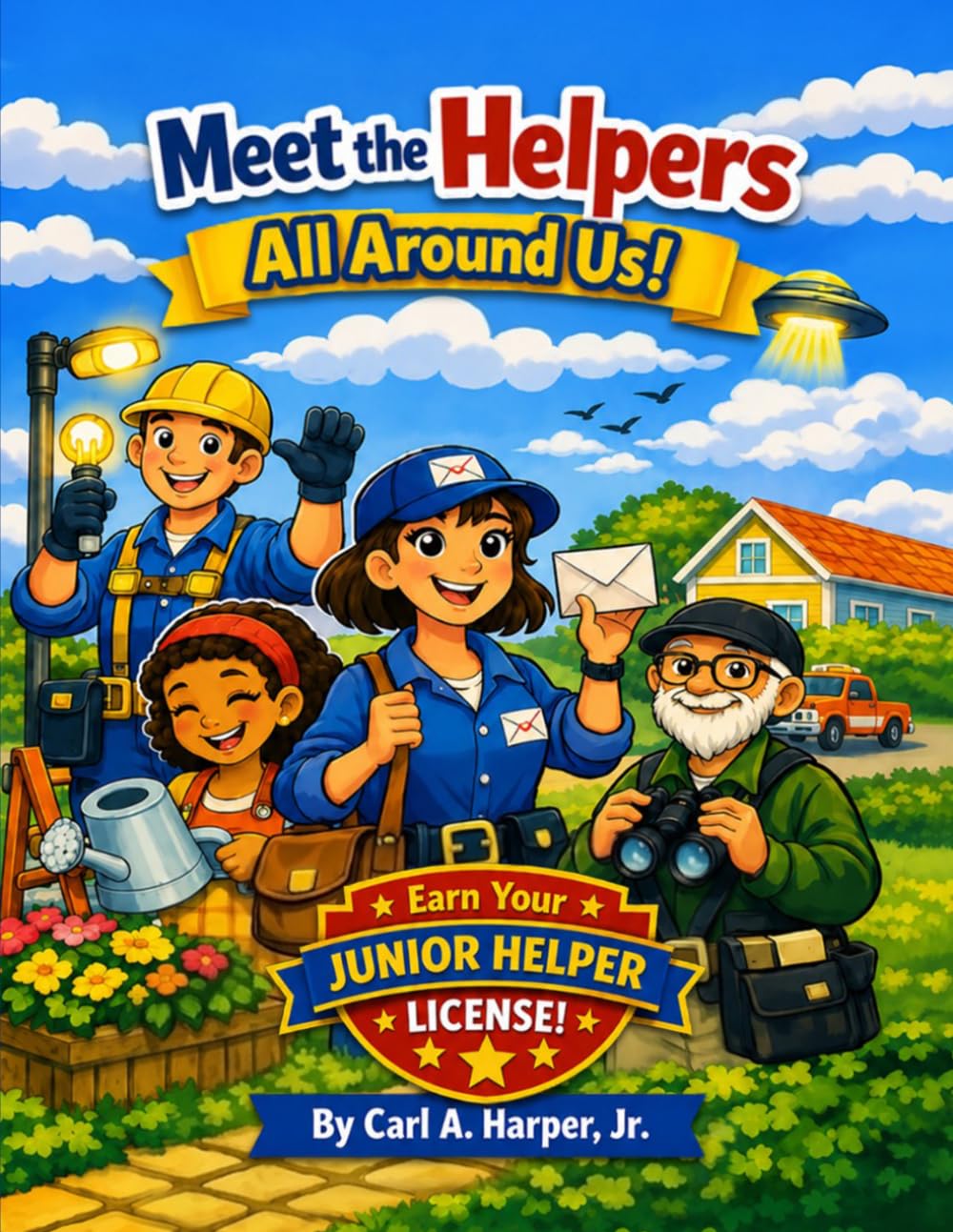 Meet the Helpers All Around Us!: Earn Your Junior Helper License!