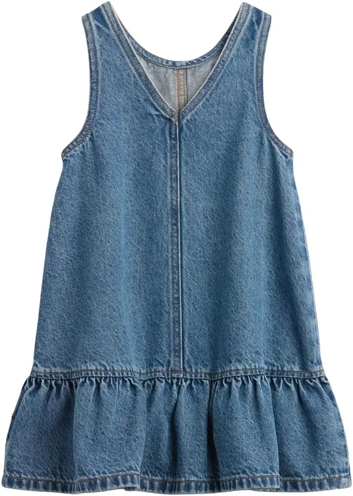 GAP Baby Girls' Denim Jumper