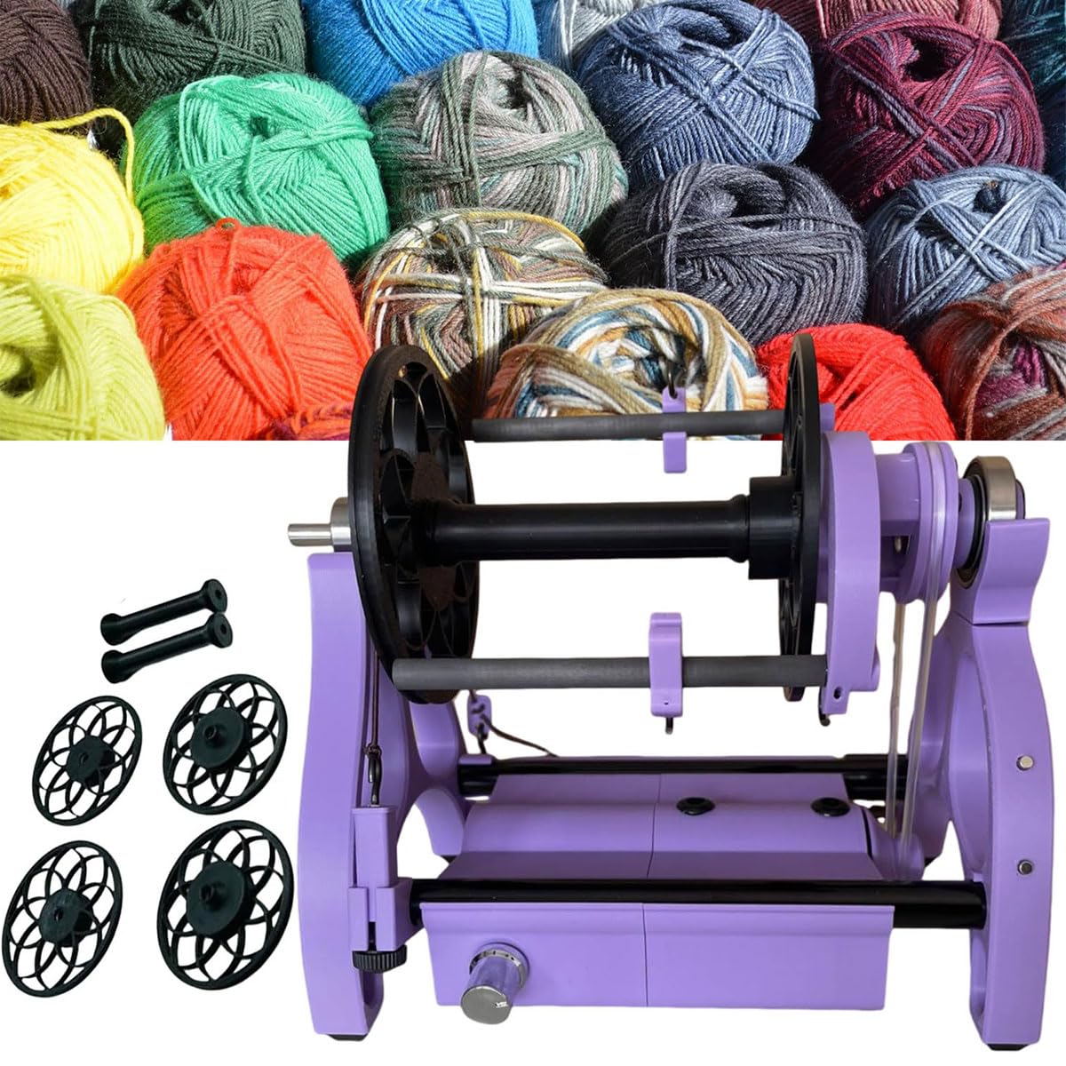 Rouet électrique pour le tissage de fils à la maison et ateliers