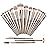 Make Up Brushes, MAANGE 18 Pcs Premium Synthetic Makeup Brushes Set Soft Foundation Powder Eyeliner Eye Shadow Makeup Brushes Professional (Champagne)