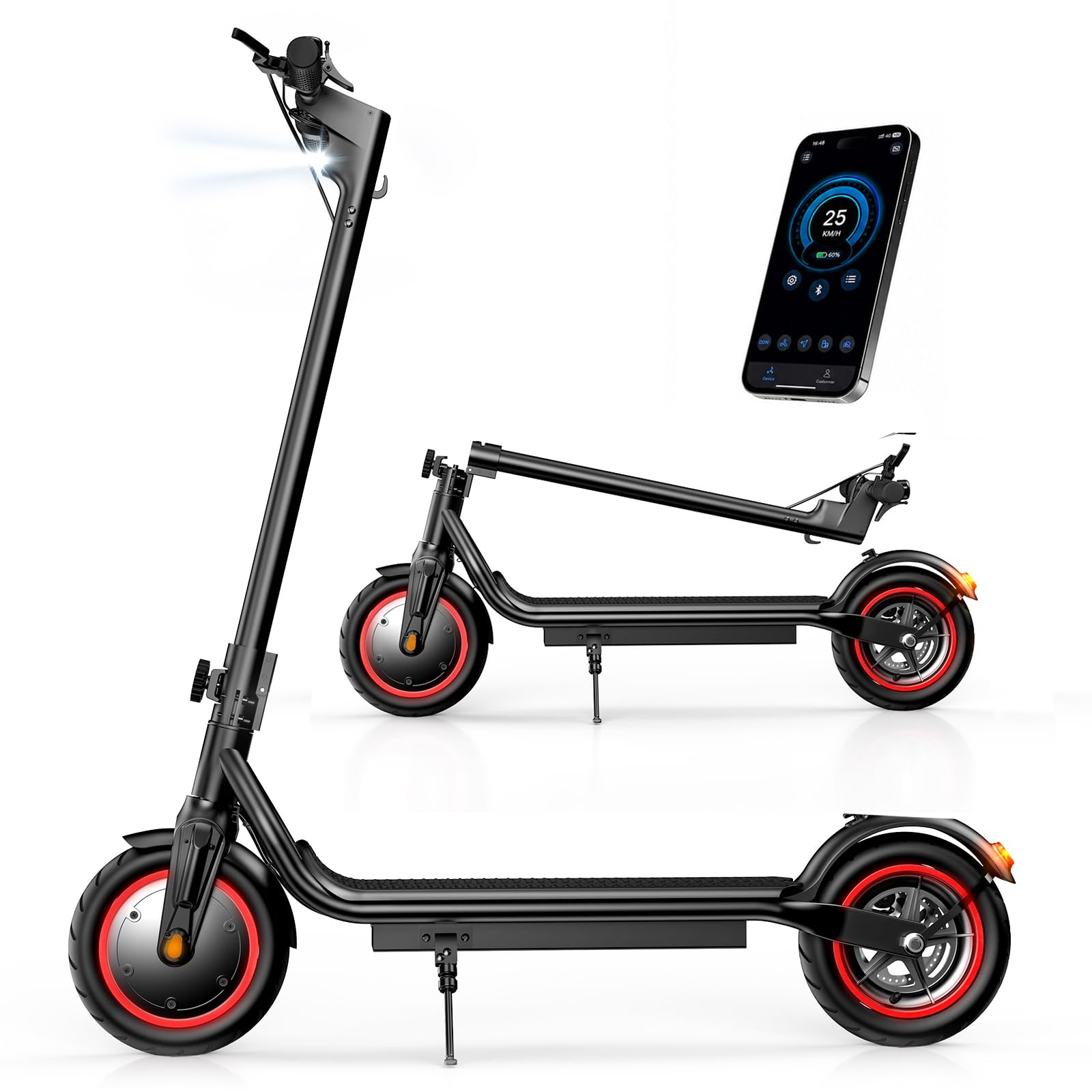 HeyScooter W5 Electric Scooter Adult丨Foldable Adult E Scooter 25-35km Range