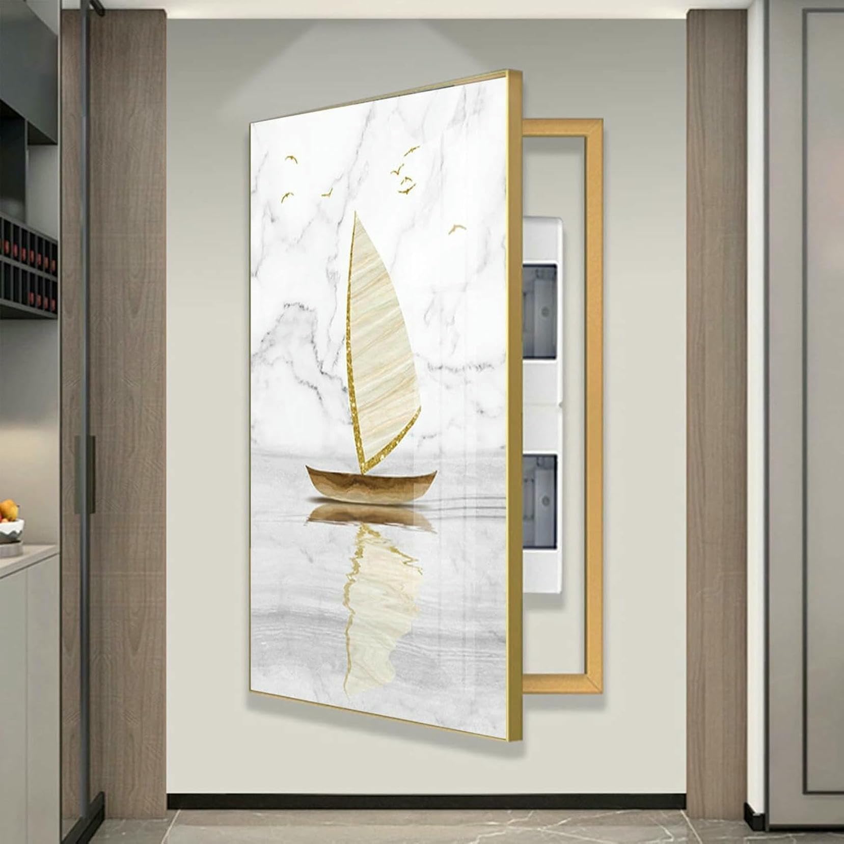 Boîte à fusibles decorative panneau mural elegant pour commutateur electrique