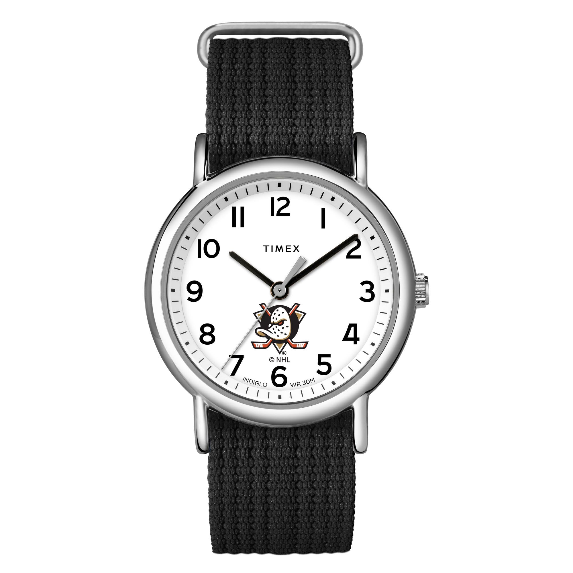 Timex Unisex Weekender 38mm Watch with Slip-Thru Single Layer Strap