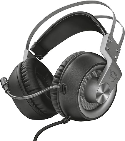 Trust Cuffie Gaming GXT 430 Ironn con Microfono Flessibile e Archetto  Autoregolabile, 3.5 mm Jack, Filo, Over Ear, PC, PS4, PS5, Xbox Series X,  Xbox One, Switch, Nero : Amazon.it: Elettronica