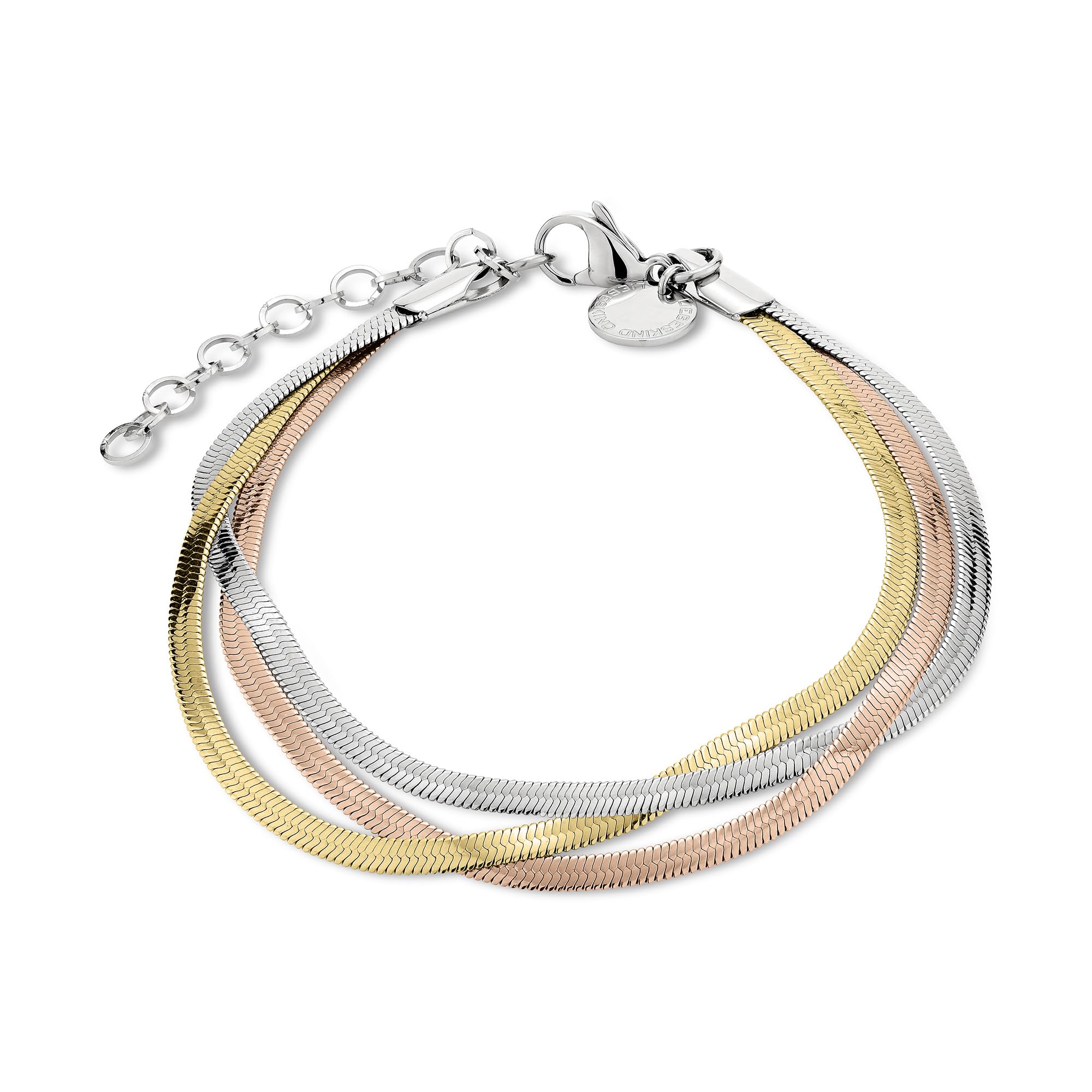 Liebeskind Berlin Ladies Bracelet LJ-1768-B-20 in Stainless Steel IP Tricolor